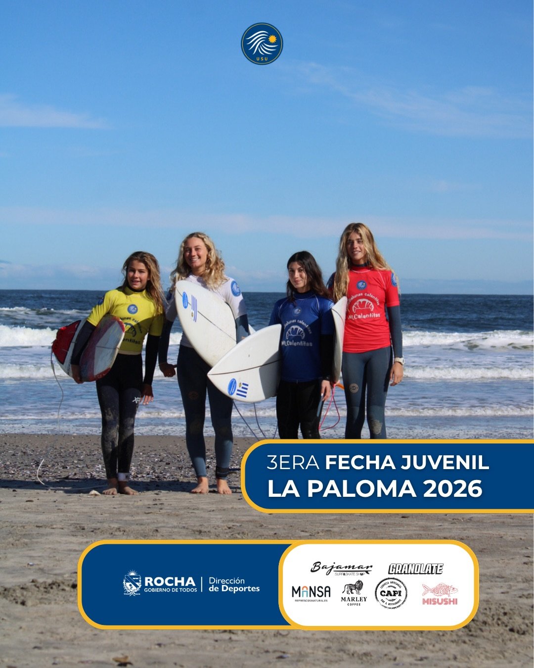 Se cumpli&oacute; la tercera fecha juvenil en La Paloma 2026, ac&aacute; les compartimos algunas de las im&aacute;genes del evento junto a sus protagonistas. Una jornada con un ambiente te espectacular. 

Gracias a todos los que acompa&ntilde;aron y 