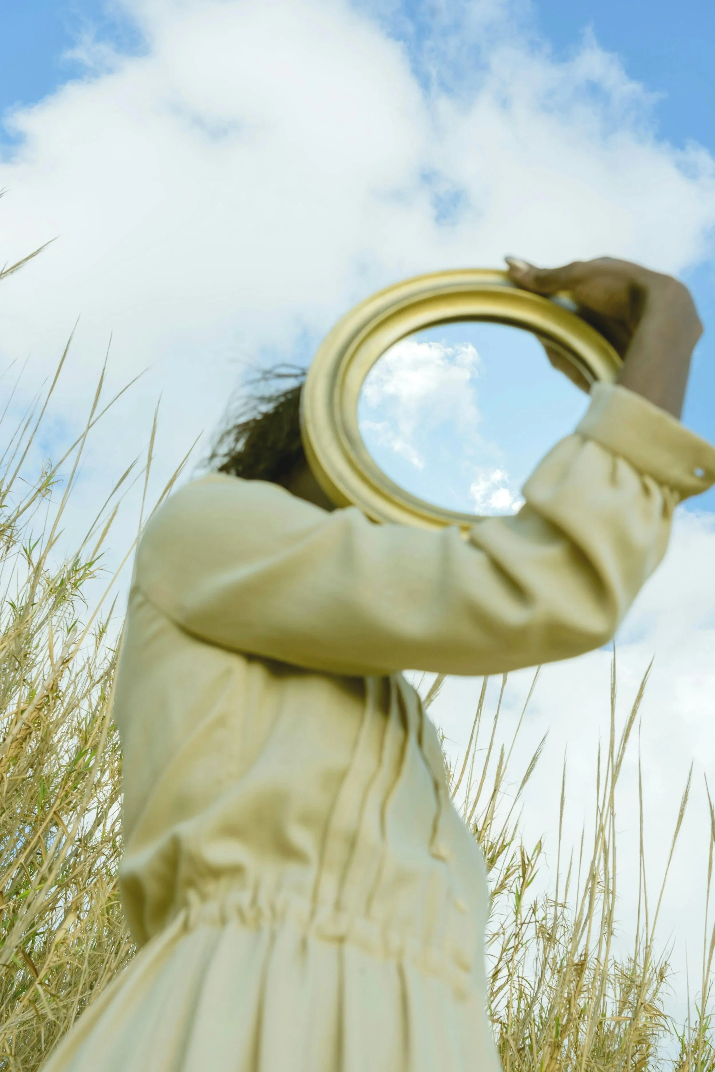 Stand, face the mirror inside of me. Who you are, is what you see.