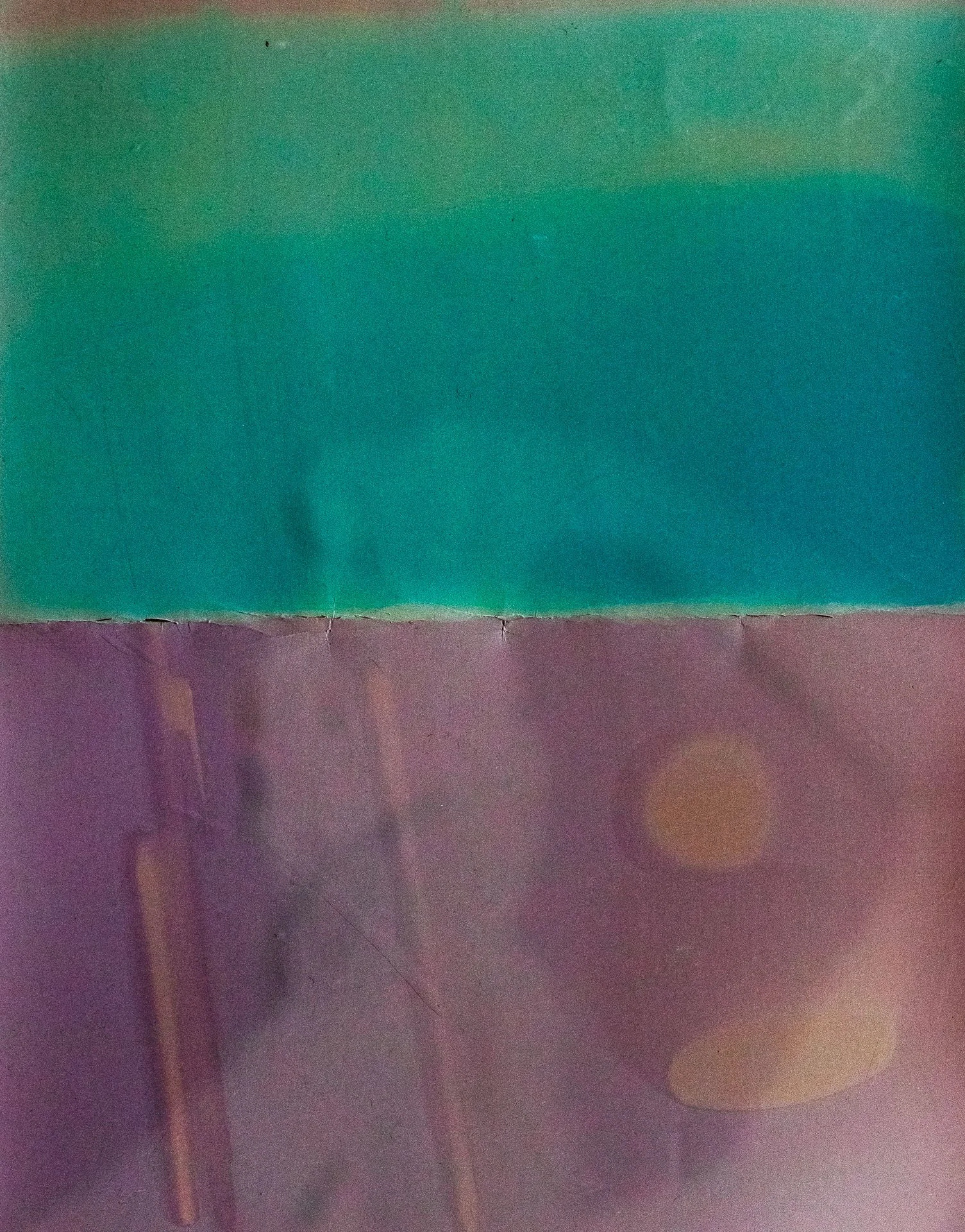 Bright Green and Purple