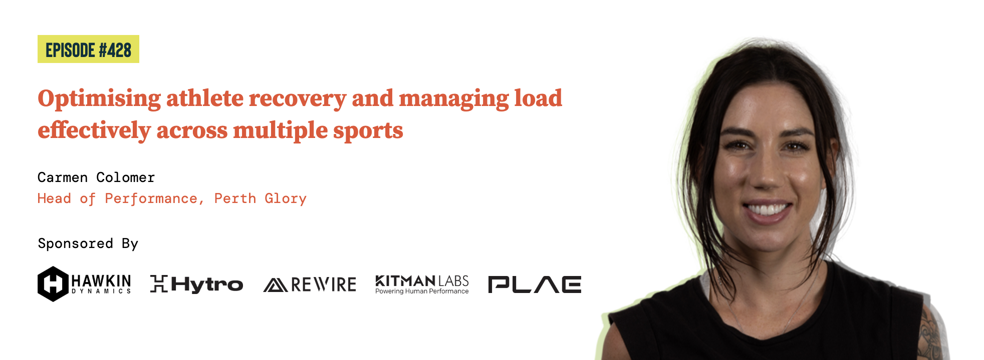 Podcast - Optimising athlete recovery and managing load effectively across multiple sports