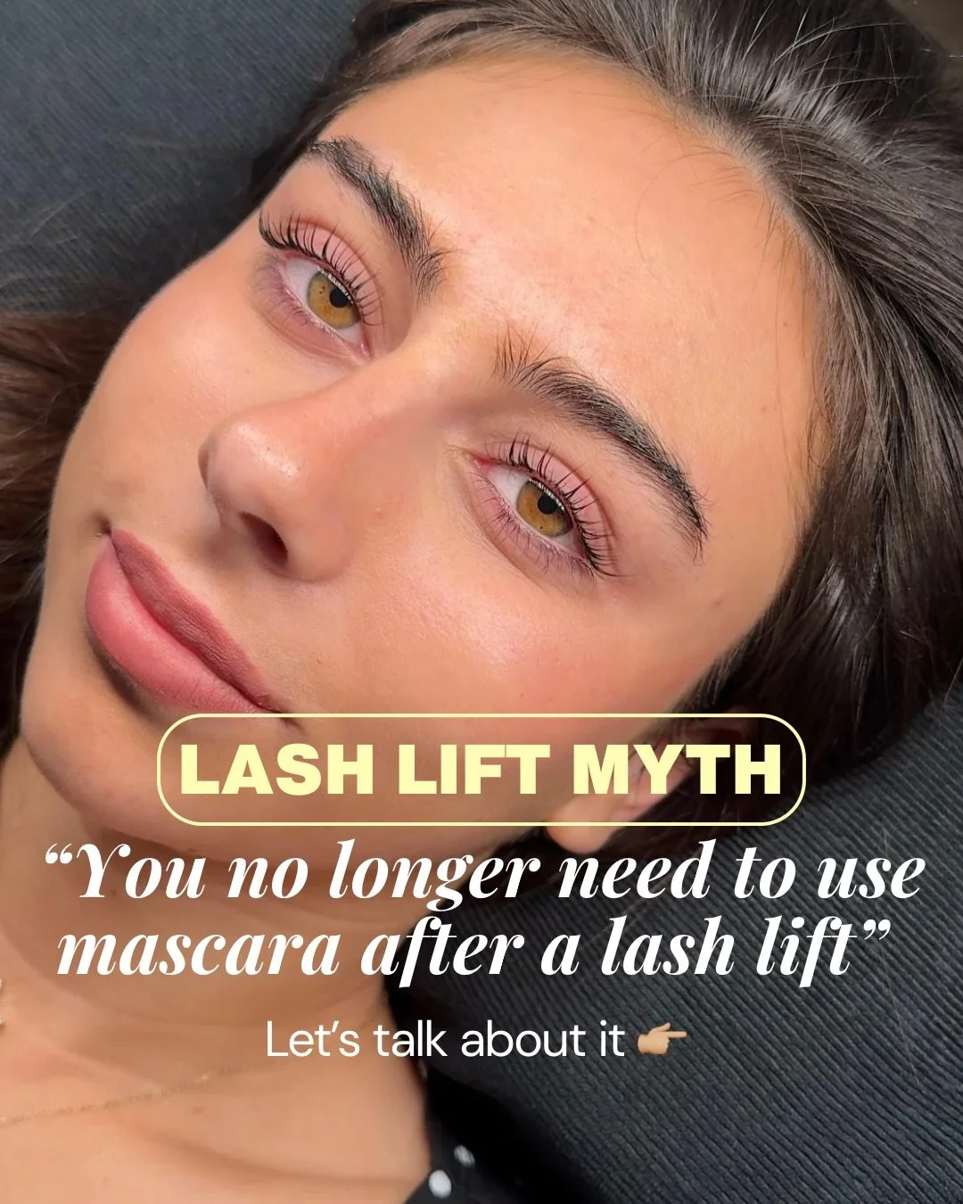 There&rsquo;s a big misconception that you no longer need mascara after a lash lift. That&rsquo;s partially true! 

I absolutely love mascara on my lash lift. Most days I&rsquo;m rocking a naked lash lift as I&rsquo;m running errands, cleaning the ho