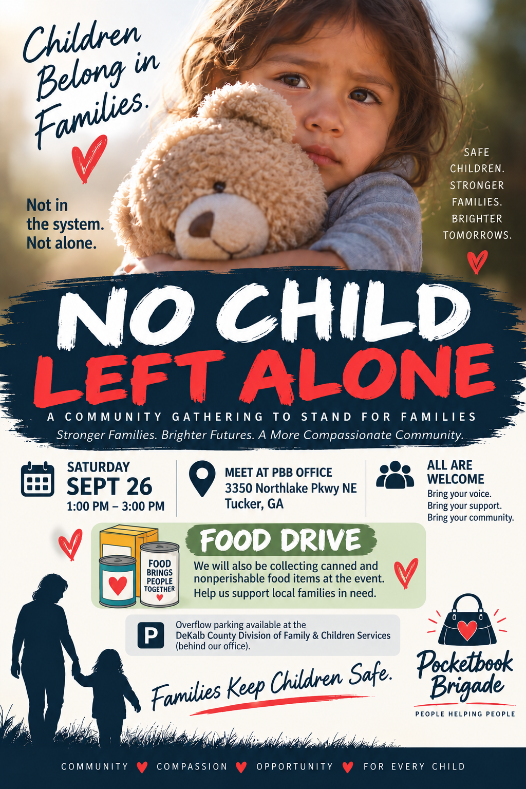 No Child Left Alone March 