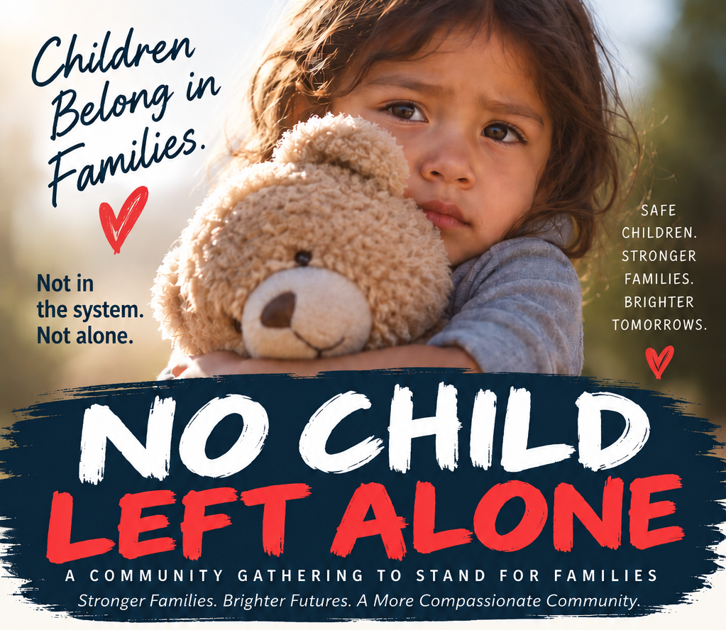 No Child Left Alone March 