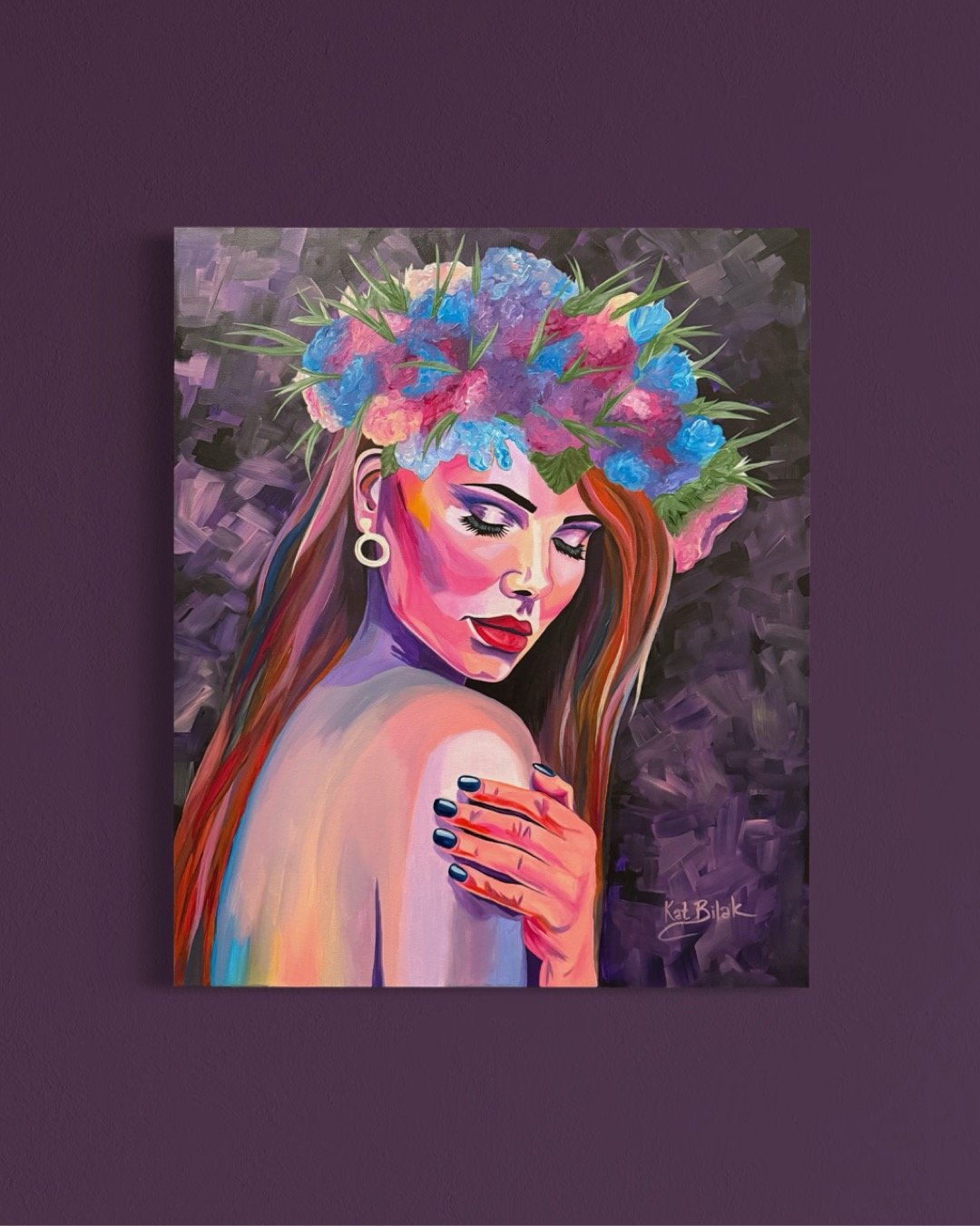 “Floral Peace” - 20x24”