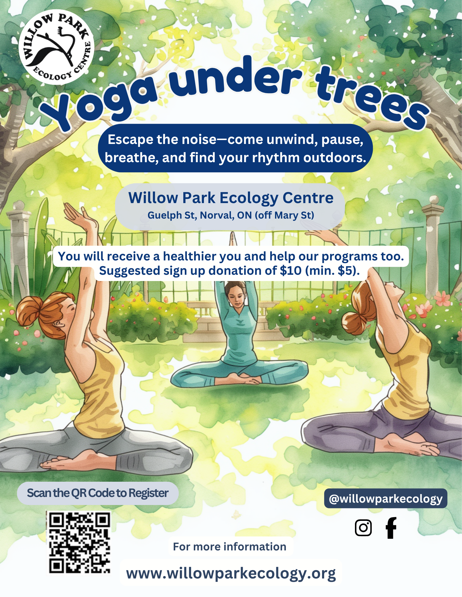 Yoga under Trees: FALL