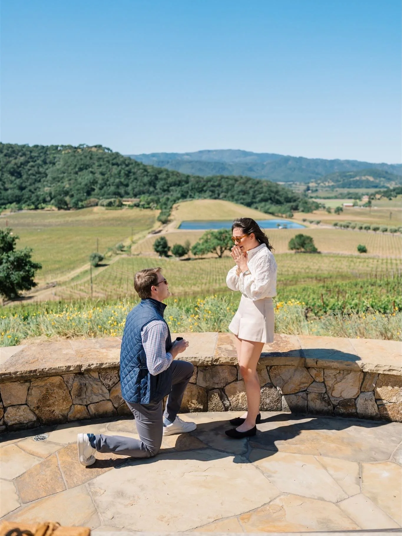 Some places have a special meaning. For me, this was a walk down memory lane from childhood. This same place now holds the beginning of James + Elyse 💍✨ Thank you for letting me be a part of it!

#napaproposalphotographer #napavalleyengagement #shes