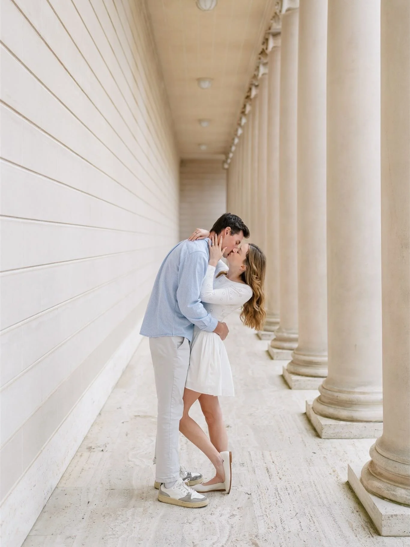 Some more from Andrew + Leah&rsquo;s romantic engagement session at @legionofhonor 

#bayareaweddingphotographer #napaweddingphotographer #sonomaweddingphotographer #engagementinspiration #engaged