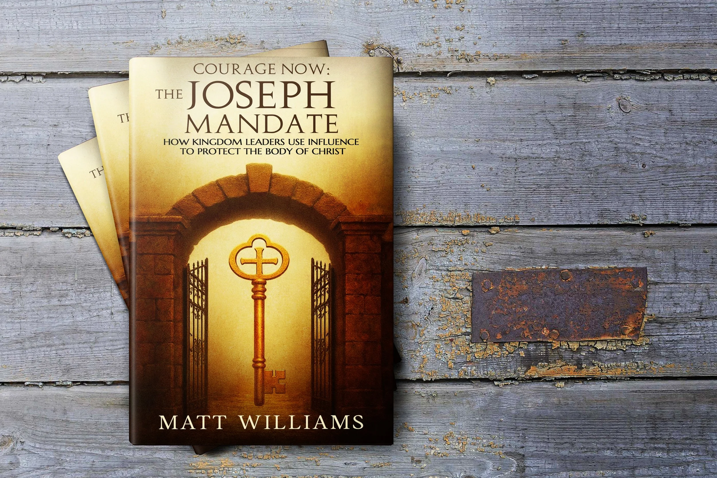 The Joseph Mandate, a book about kingdom leaders who use their influence to protect the body of Christ.