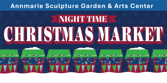 Daytime Holiday Market Annmarie Sculpture Garden