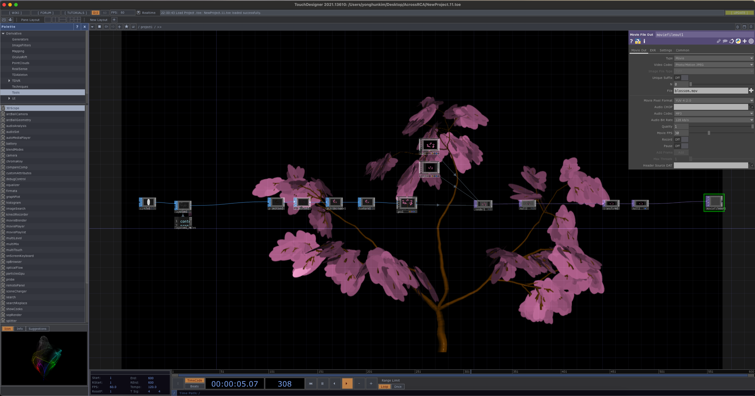 Process of Making Cherry Blossom Tree
