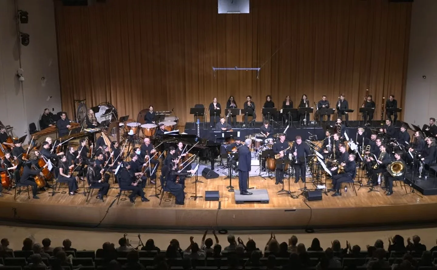 It was such a joy and blessing performing with the Henry Mancini Institute Orchestra at the Frost School of Music last week for our first concert with one of my favorite composers, Vince Mendoza. 

I had such a great time playing such beautiful music