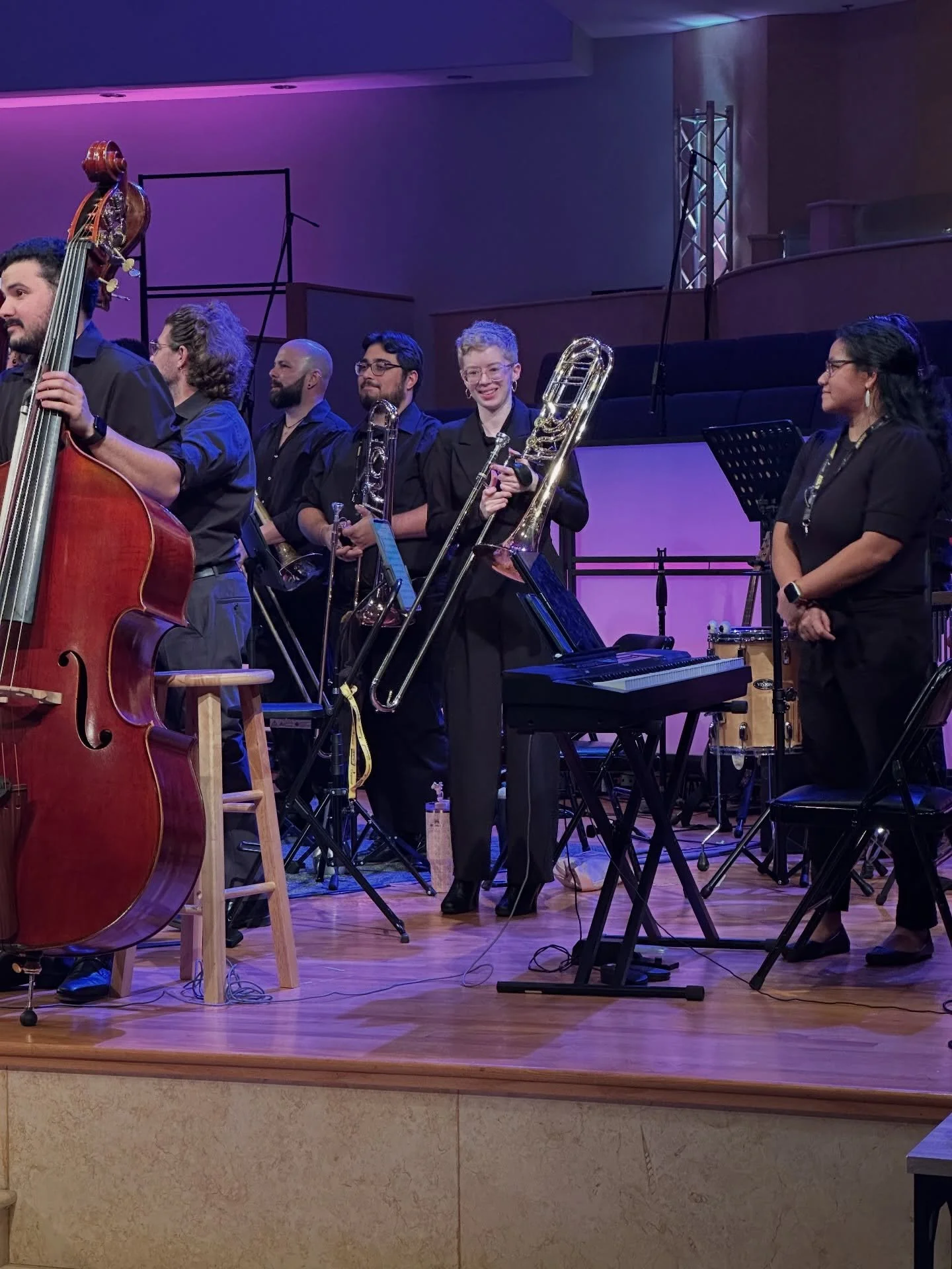 I&rsquo;m very grateful to have performed with the Miami Pixel Symphony on bass trombone this season. It&rsquo;s even more fun now that @michaelgasparimusic has joined me. I can&rsquo;t wait for next year! 👾🙌