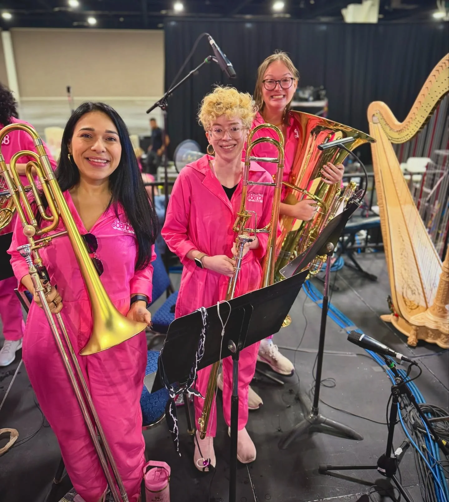 I had a wonderful time joining @thesinfonietta in Ft. Lauderdale for one of my most fun gigs yet: playing @barbiethemovieinconcert ! 🩷 Special thanks to @ginitaontrombone for the invite.