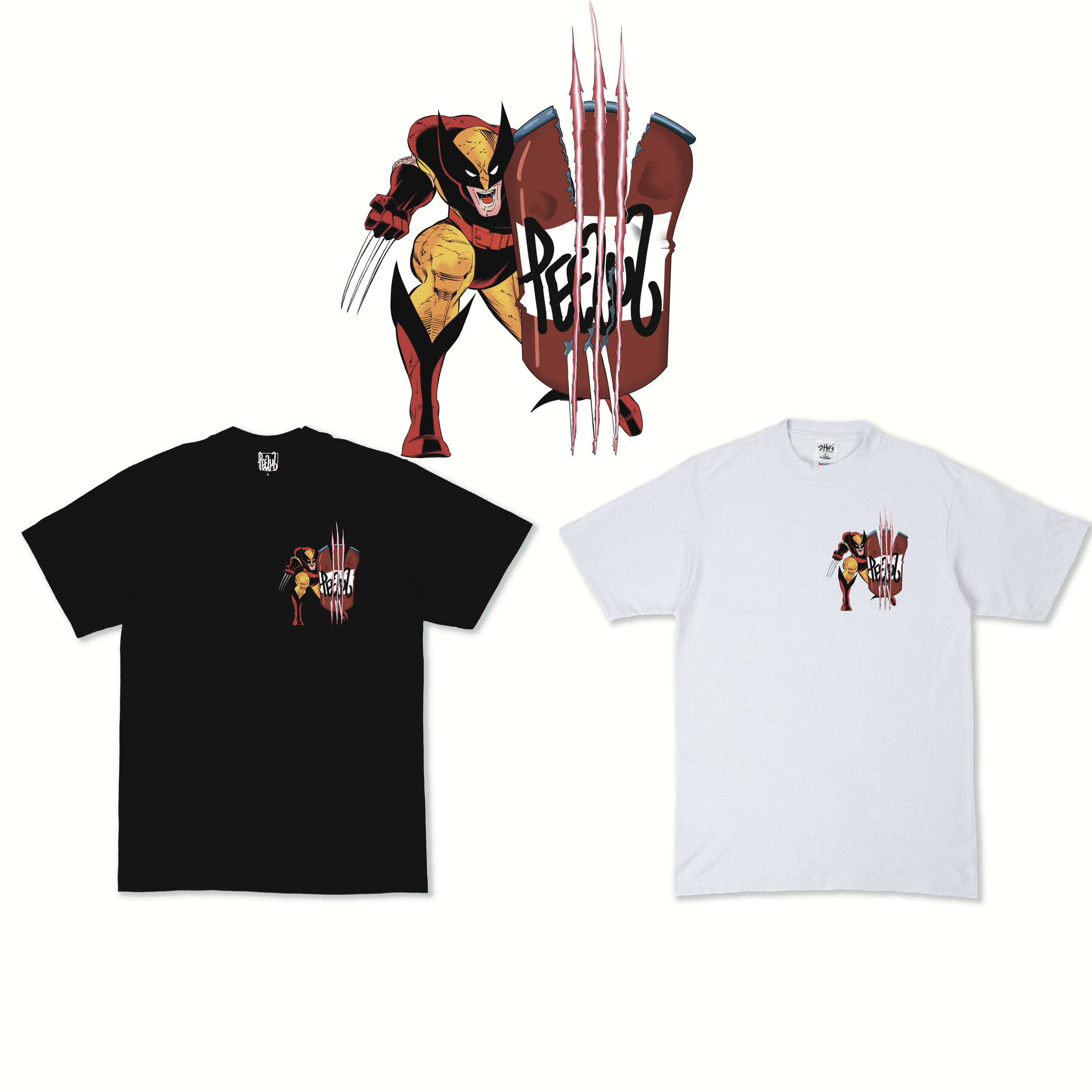 Peezuz X Wolverine Classic Tee