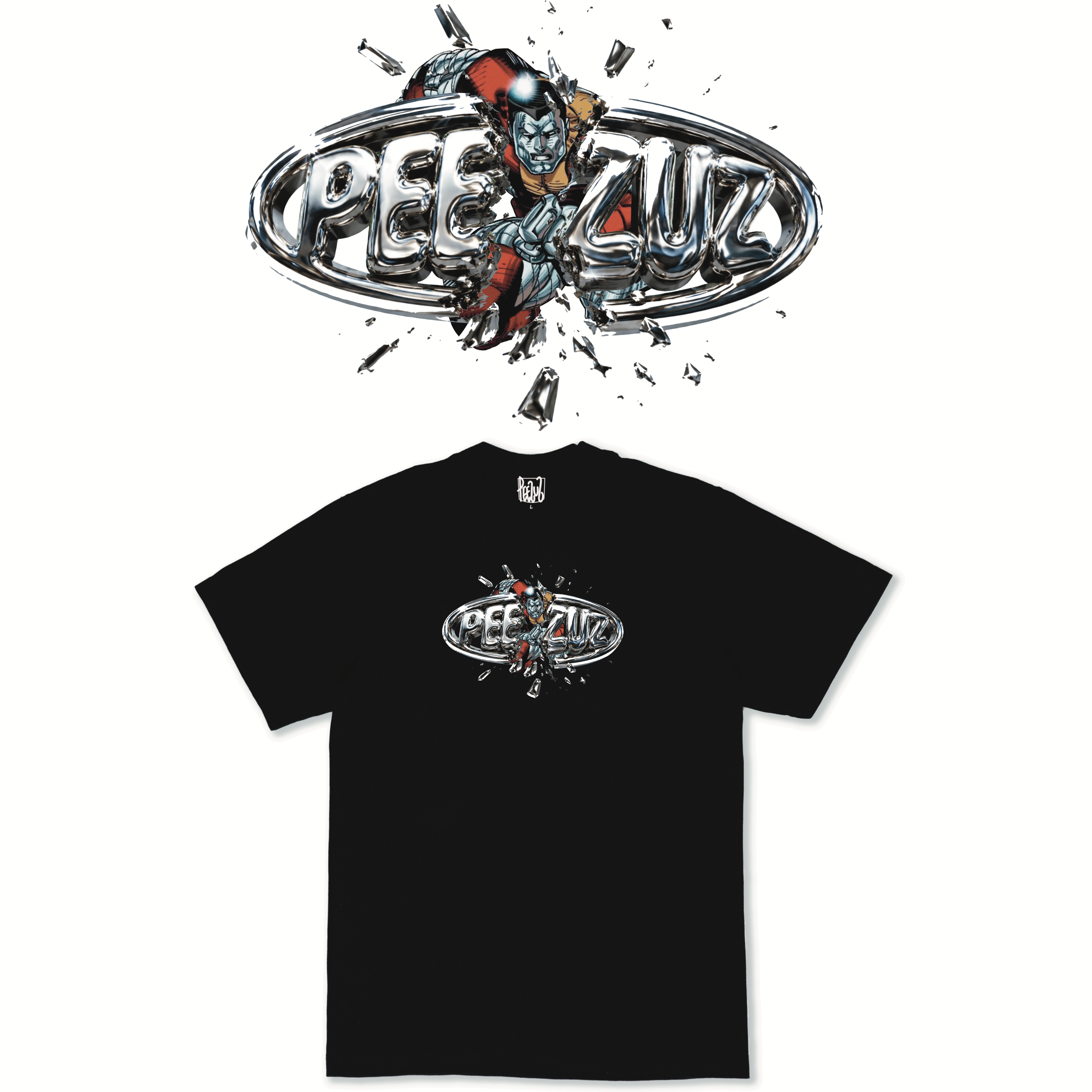Chrome Peezuz  Colossus TEE