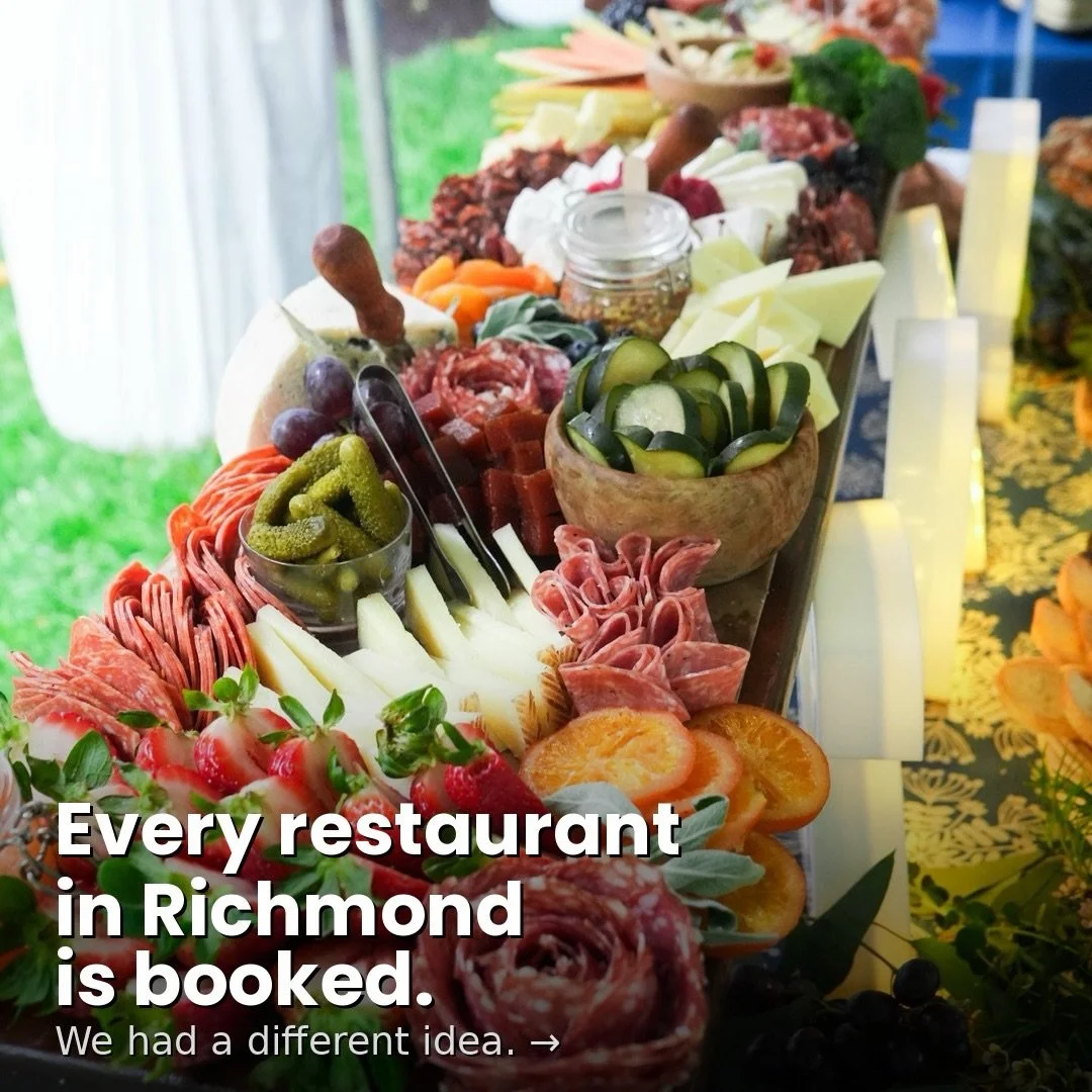 Every restaurant in Richmond is already booked for graduation weekend. Swipe to see what we did instead. &rarr;

Last spring we had the honor of celebrating a University of Richmond Class of 2025 graduation &mdash; and we did it the way every milesto