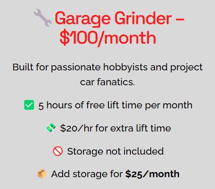 Garage Grinder