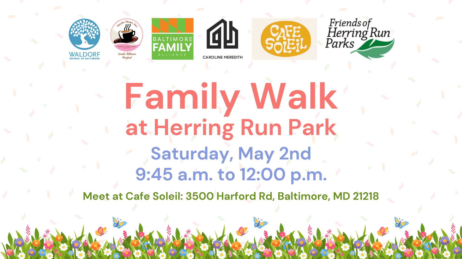 Family Walk at Herring Run Park