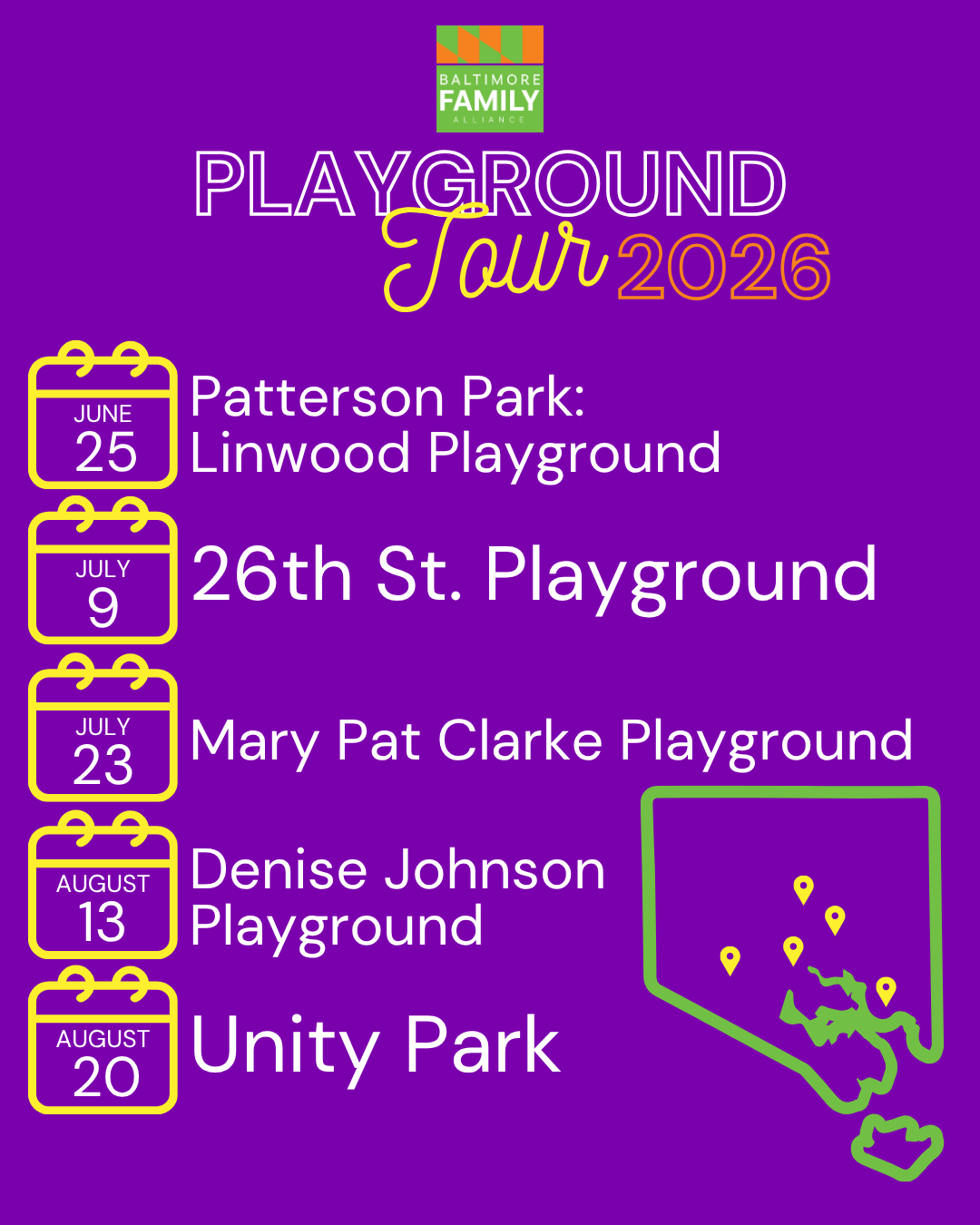 Patterson Park - Playground Tour