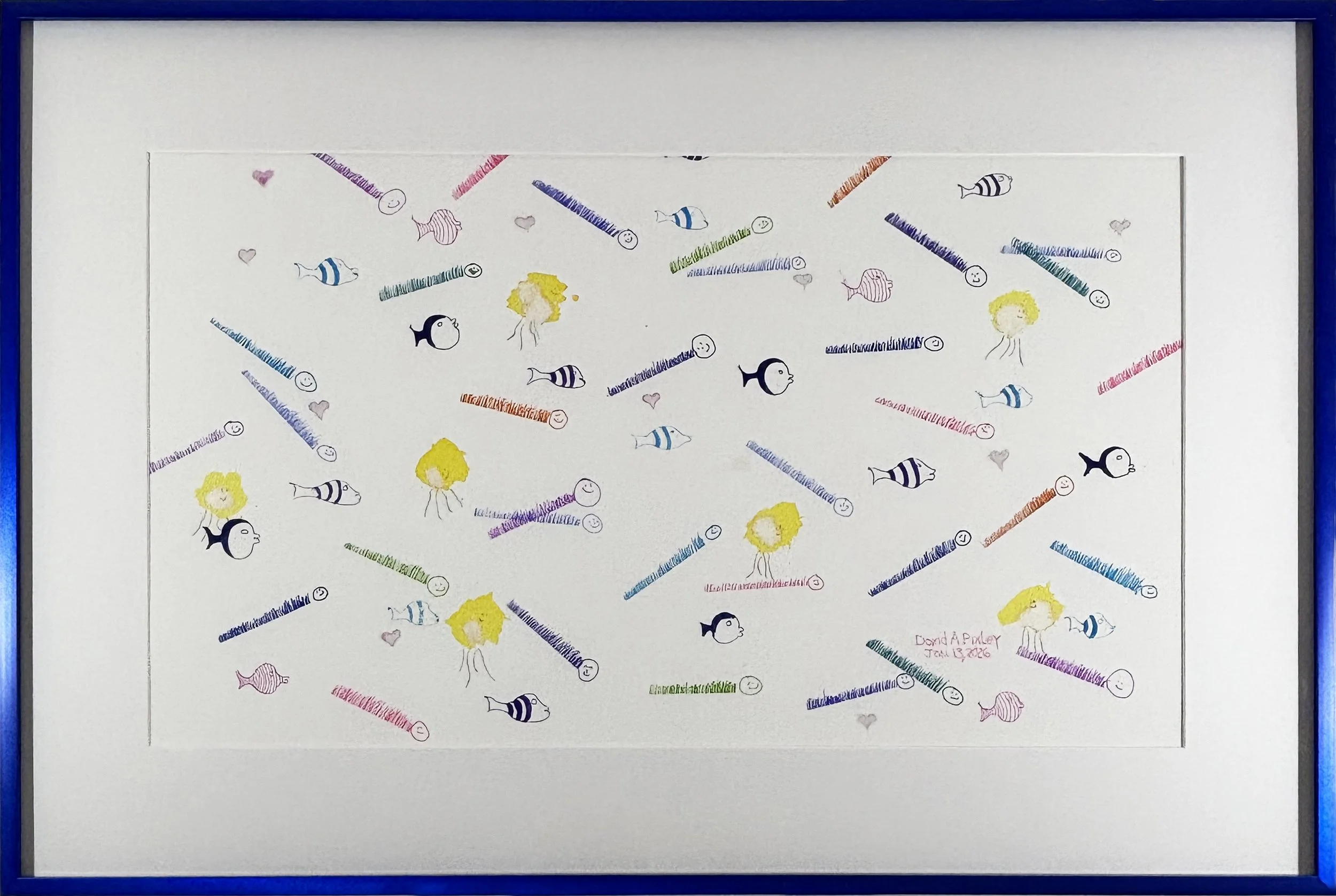 Number 82 - 21.5" x 31.5" (above)