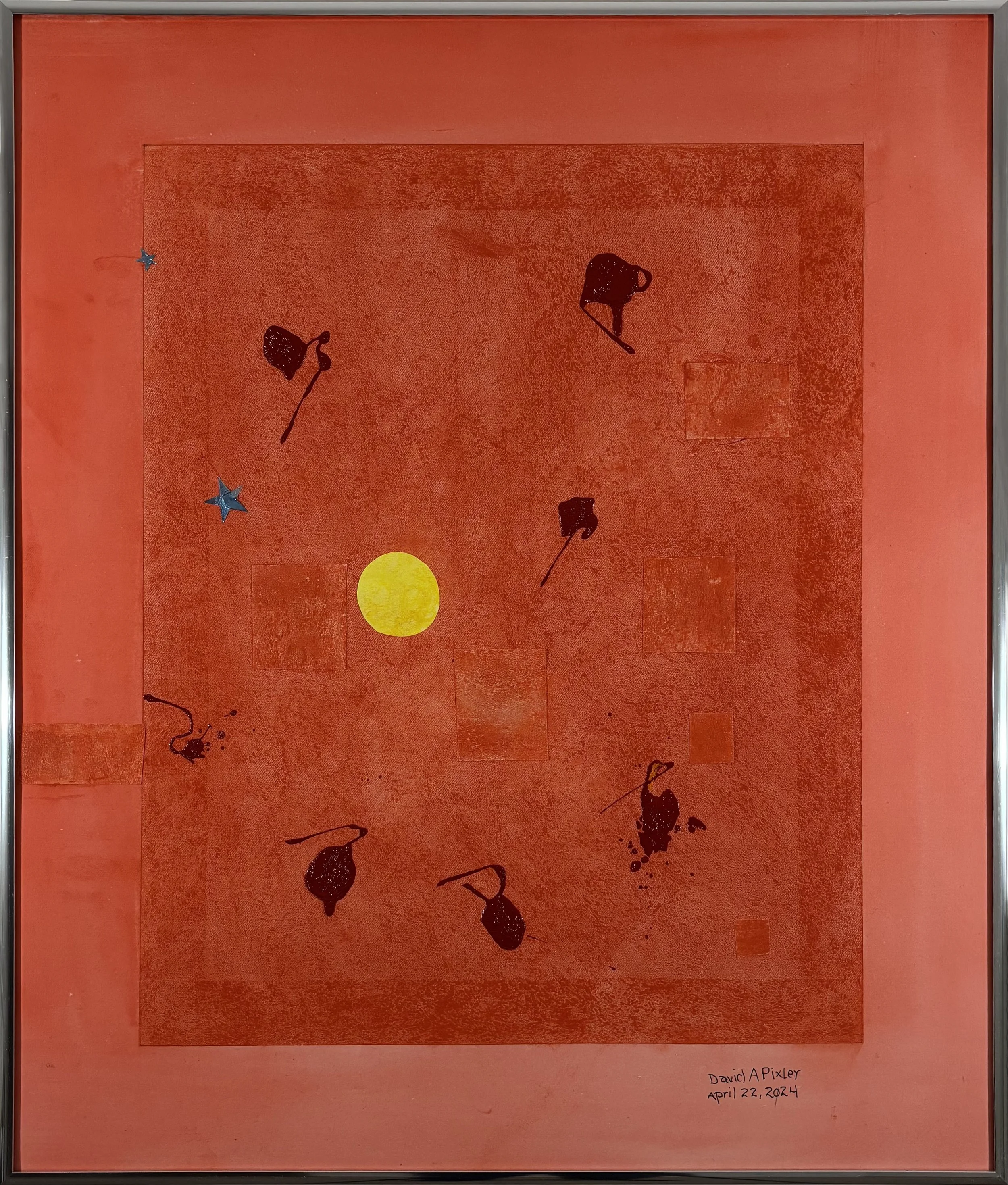 Number 89 -  26” x 22” (above)