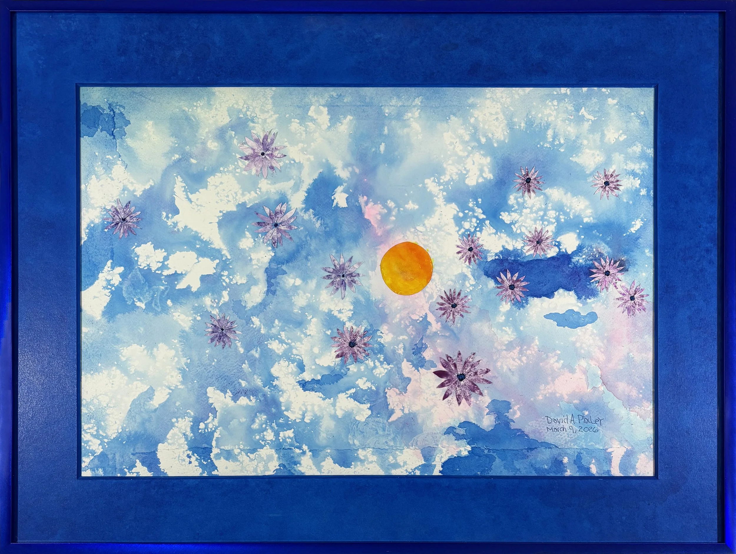 Number 87 -  21.5" x 31.5" (above)