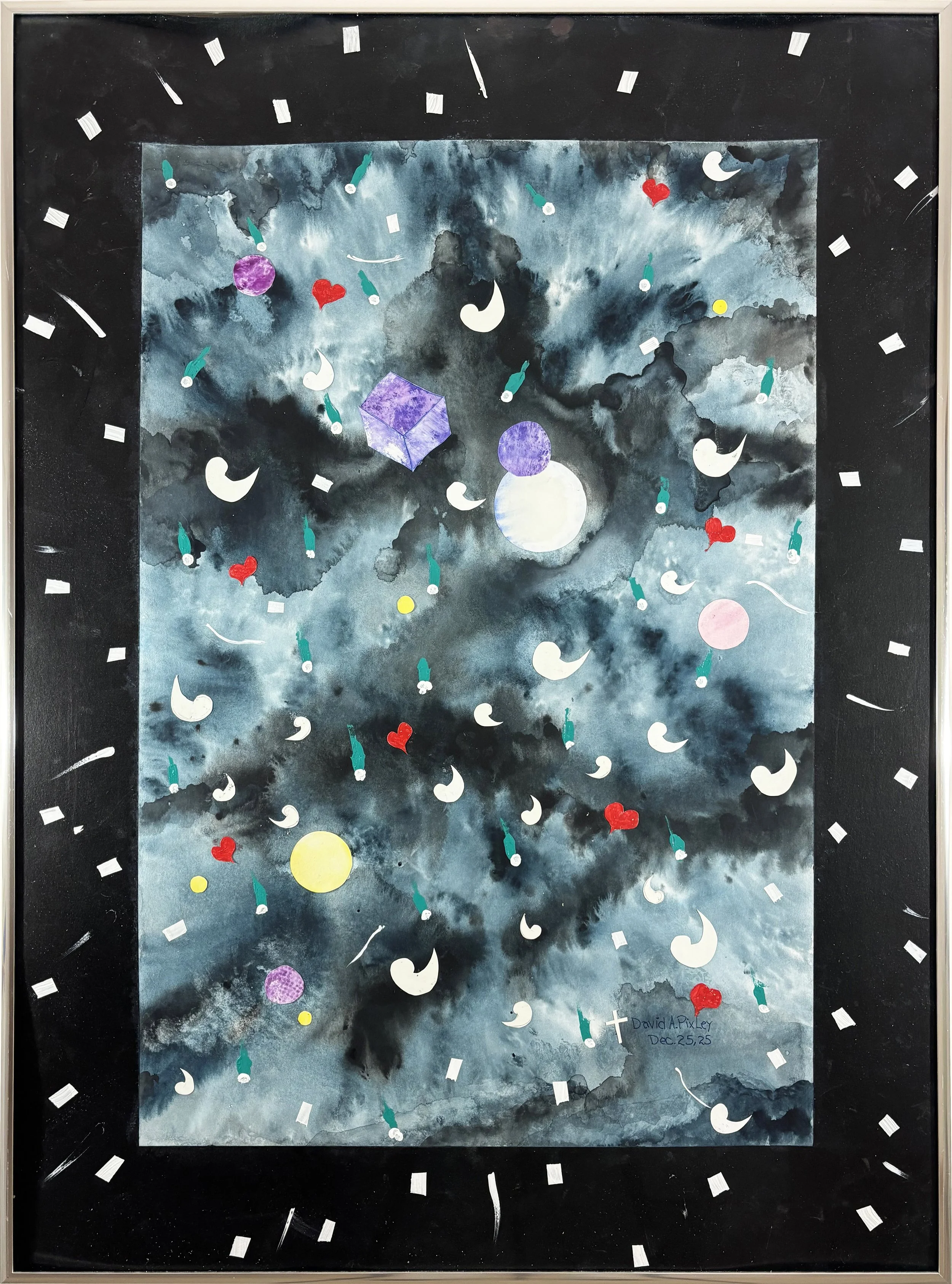 Number 74 - 22" x 30" (above)