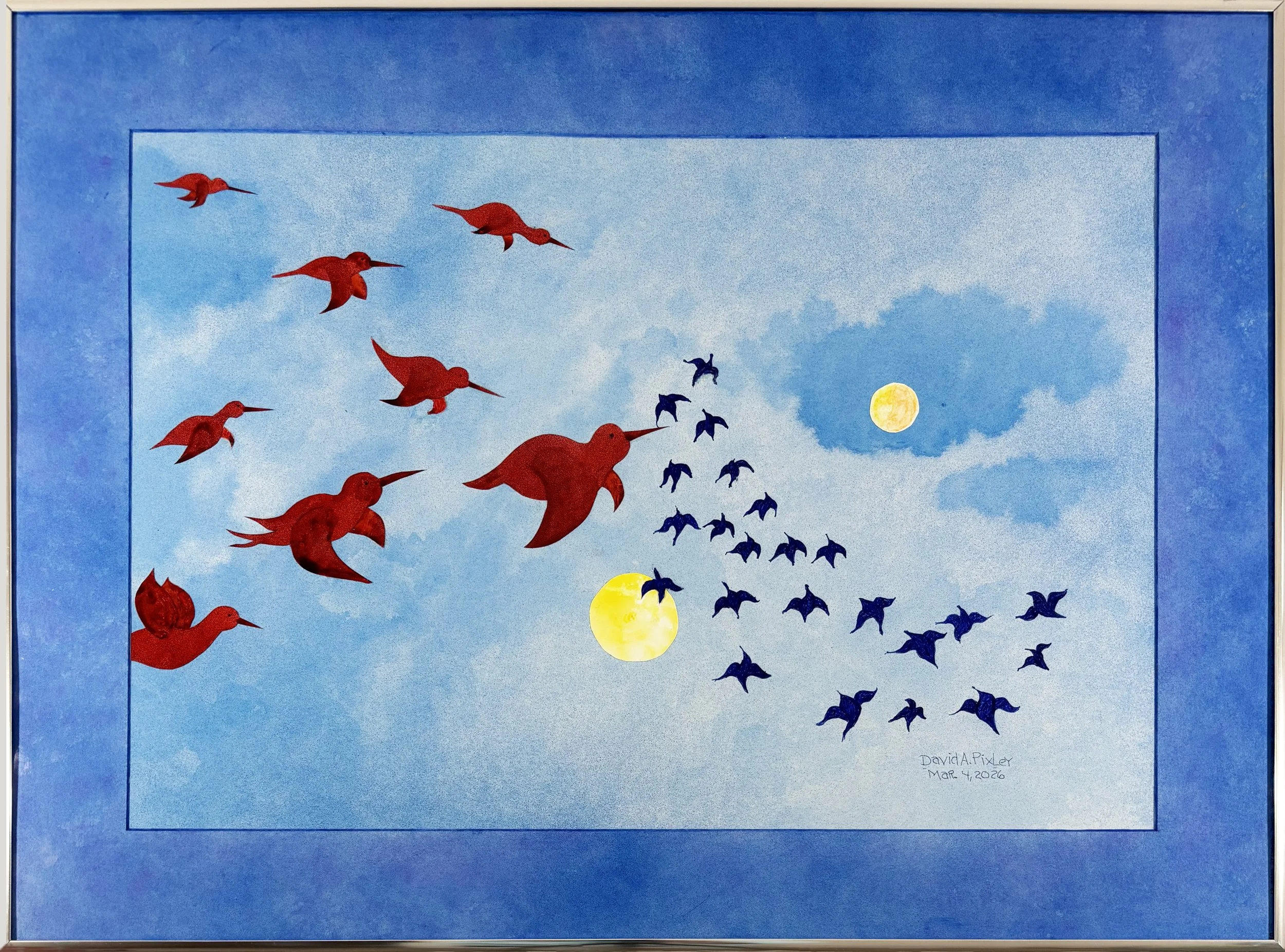 86 Number - 29" x 36" (above)