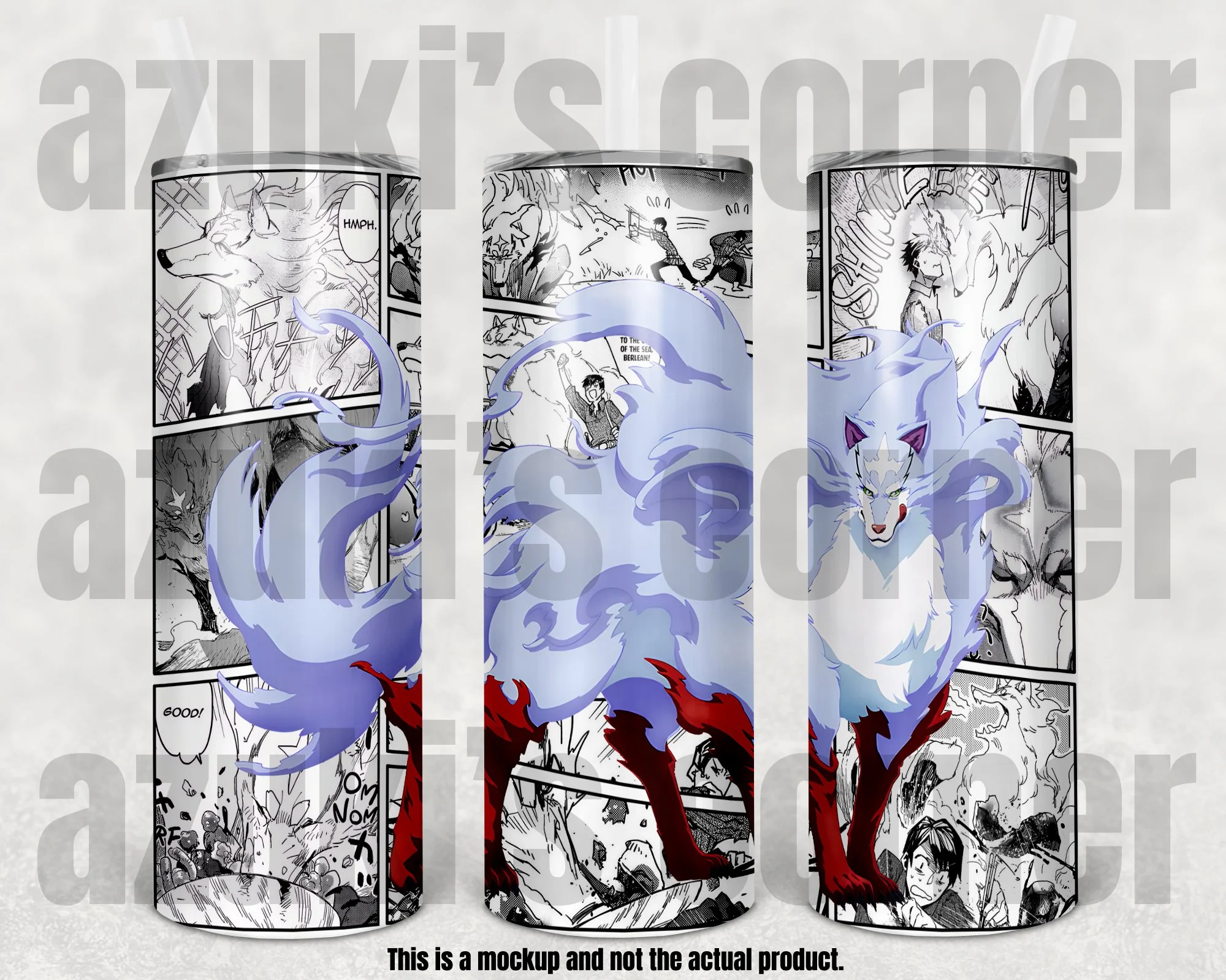 Anime Cup, Manga Panel Tumbler #248