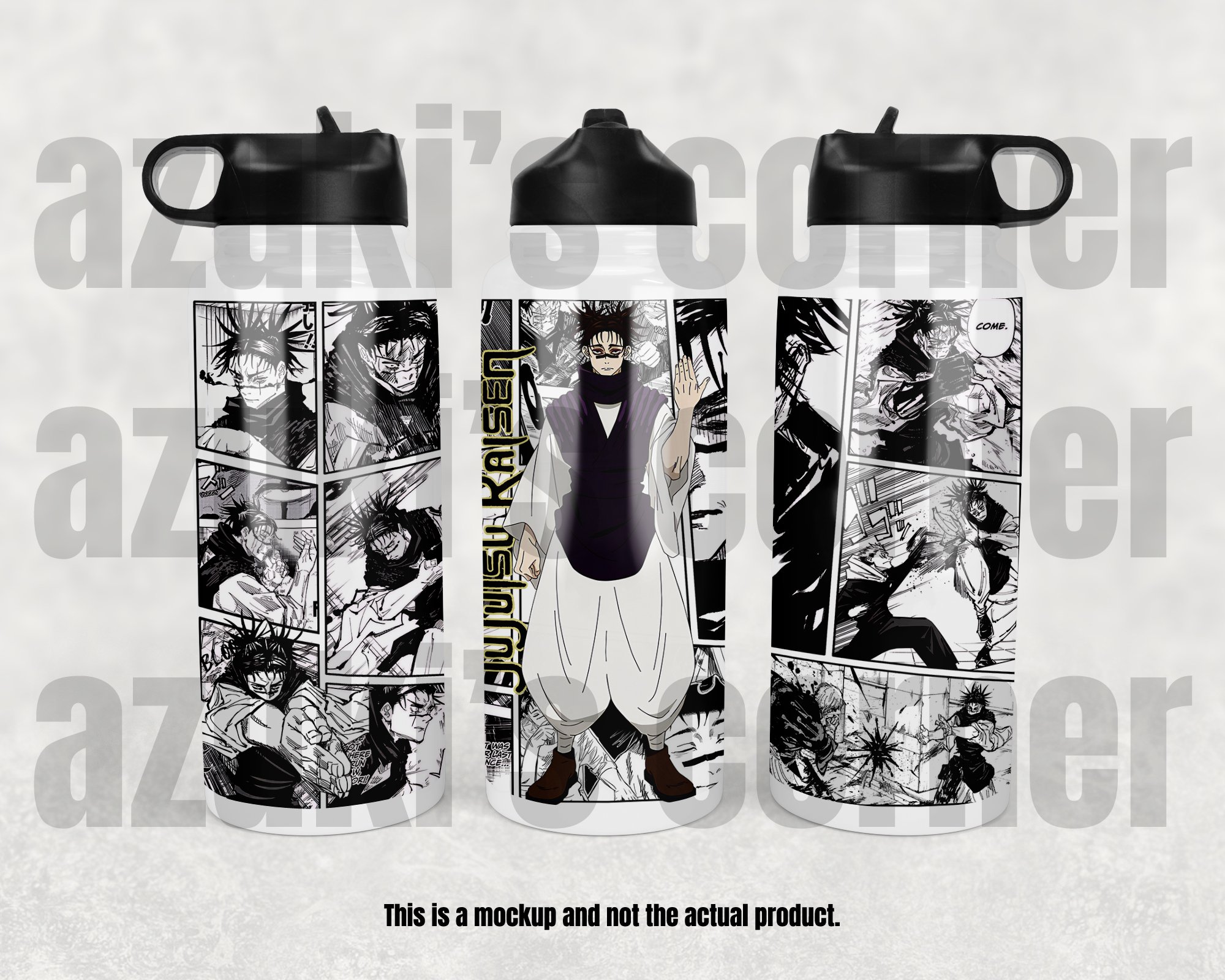 Anime Water Bottle, Sport Top, Canteen - 32 oz oz #021
