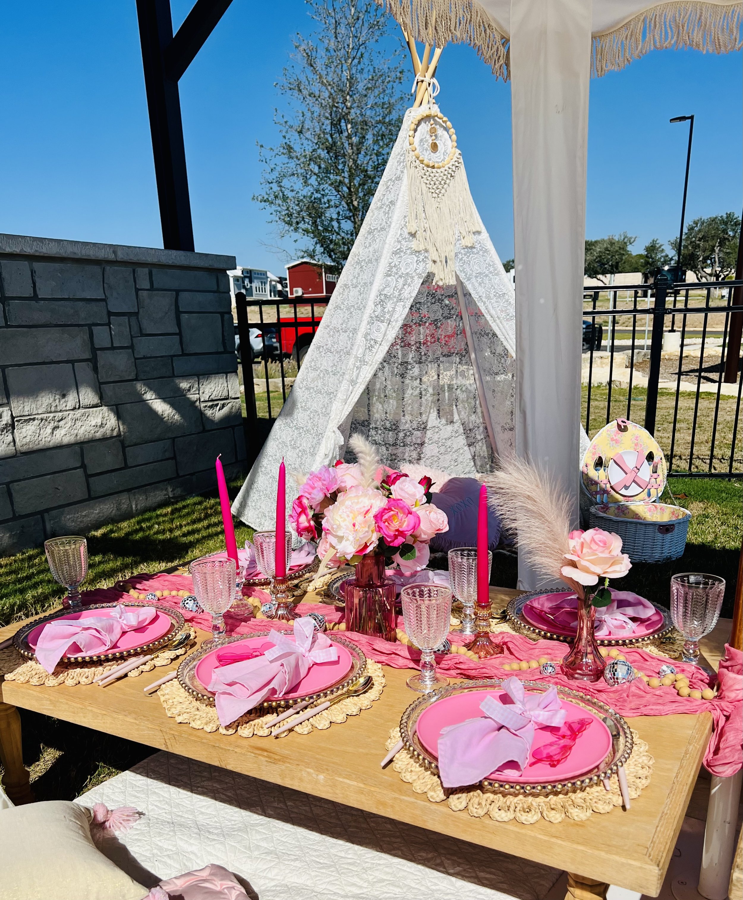 Barbie Picnic Fredericksburg Texas
