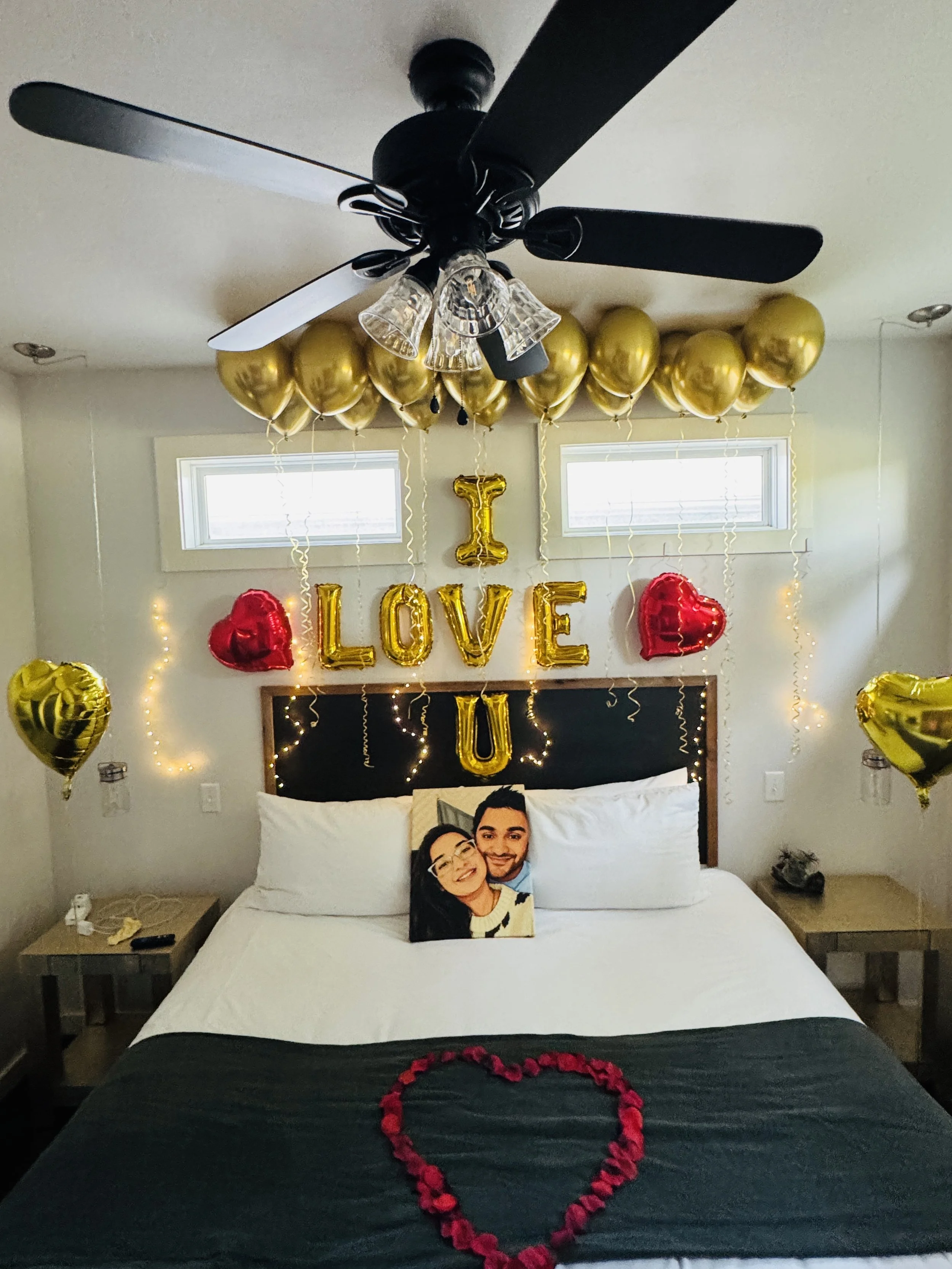 Anniversary Setup Fredericksburg Texas