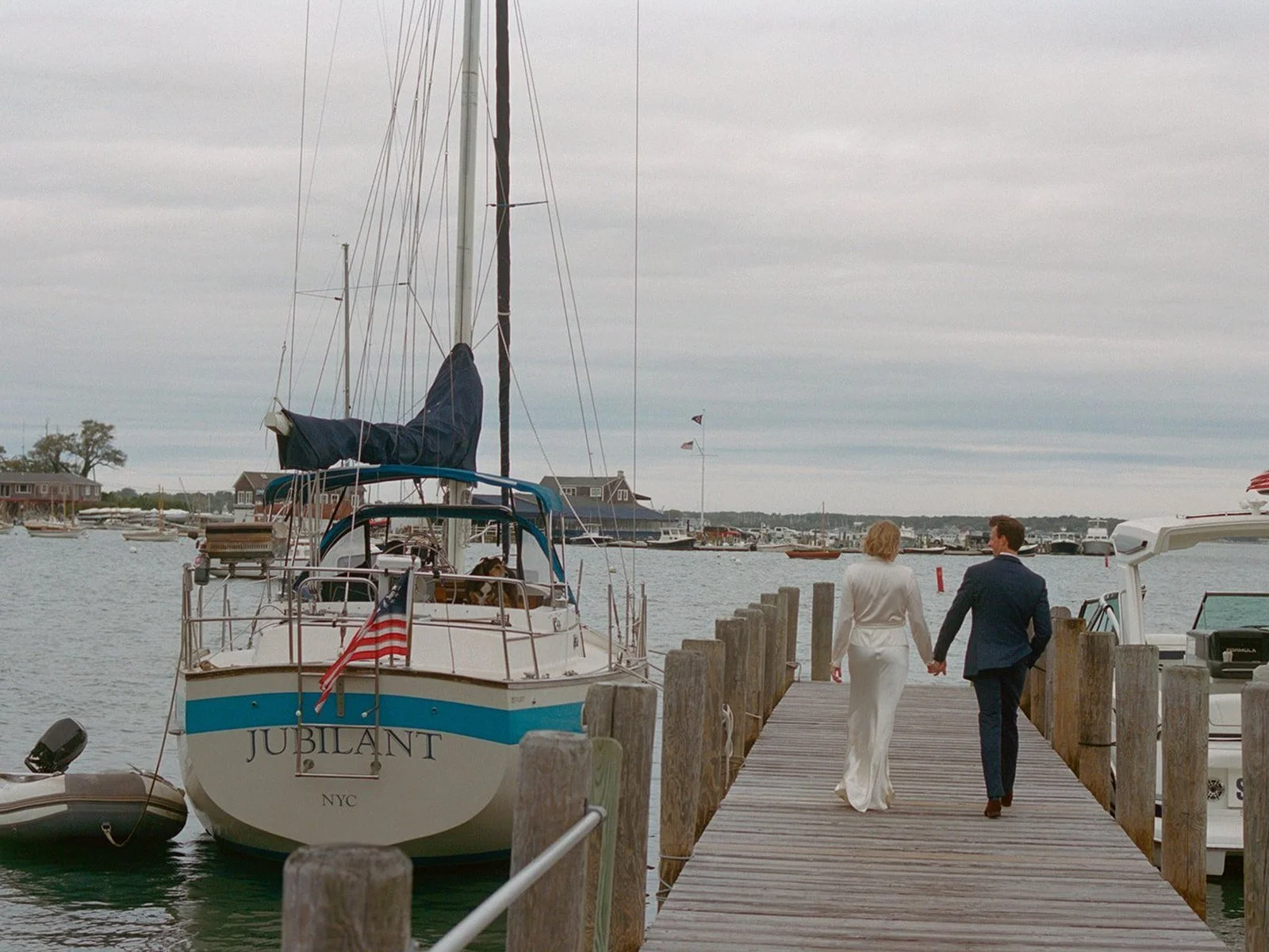 An Island Wedding by the Water: Marianna &amp; Greg's Pridwin Hotel Wedding on Shelter Island
