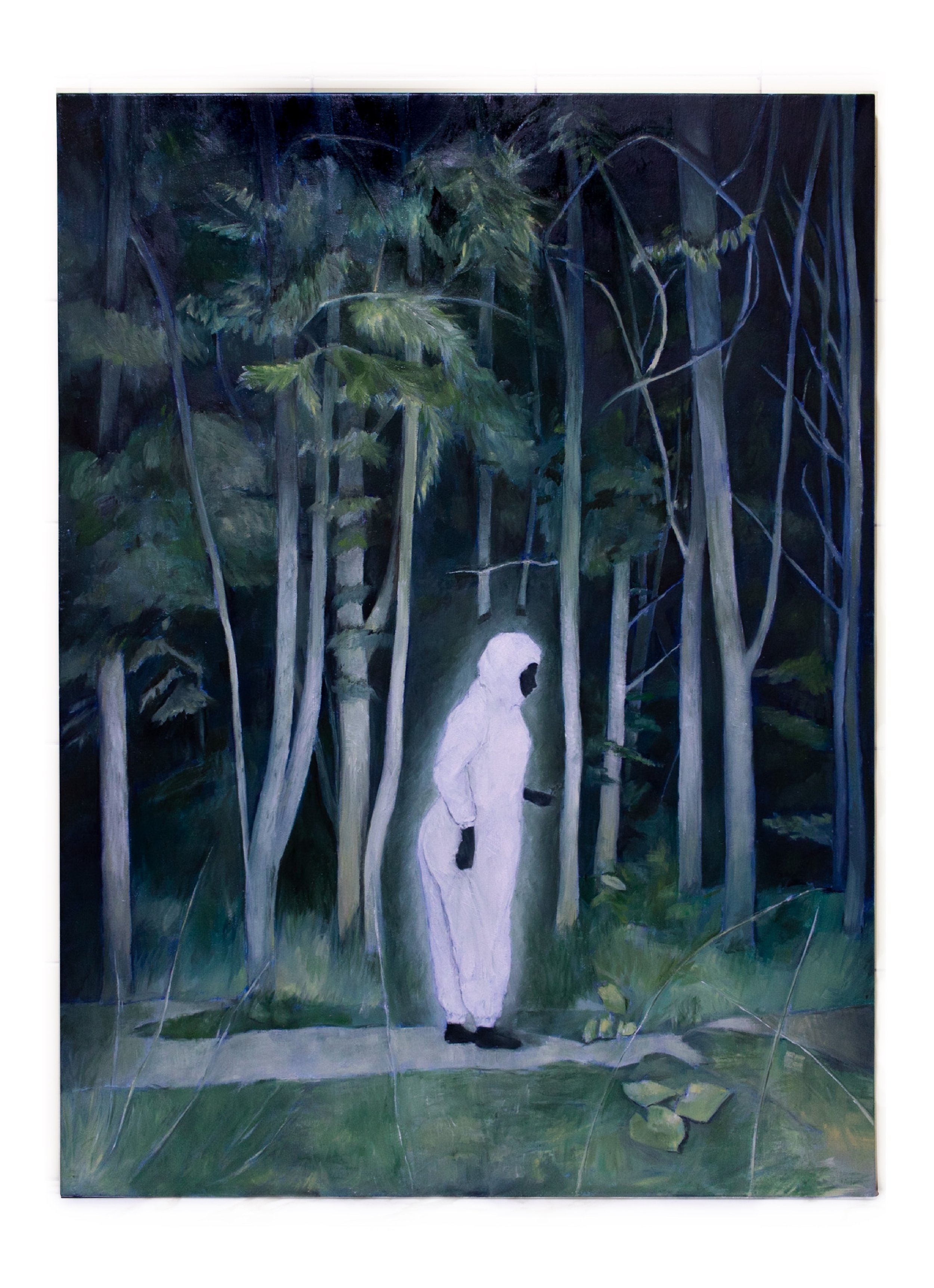 o.T (Walls of Vision), Öl auf Leinwand, 50 x 70 cm, 2023