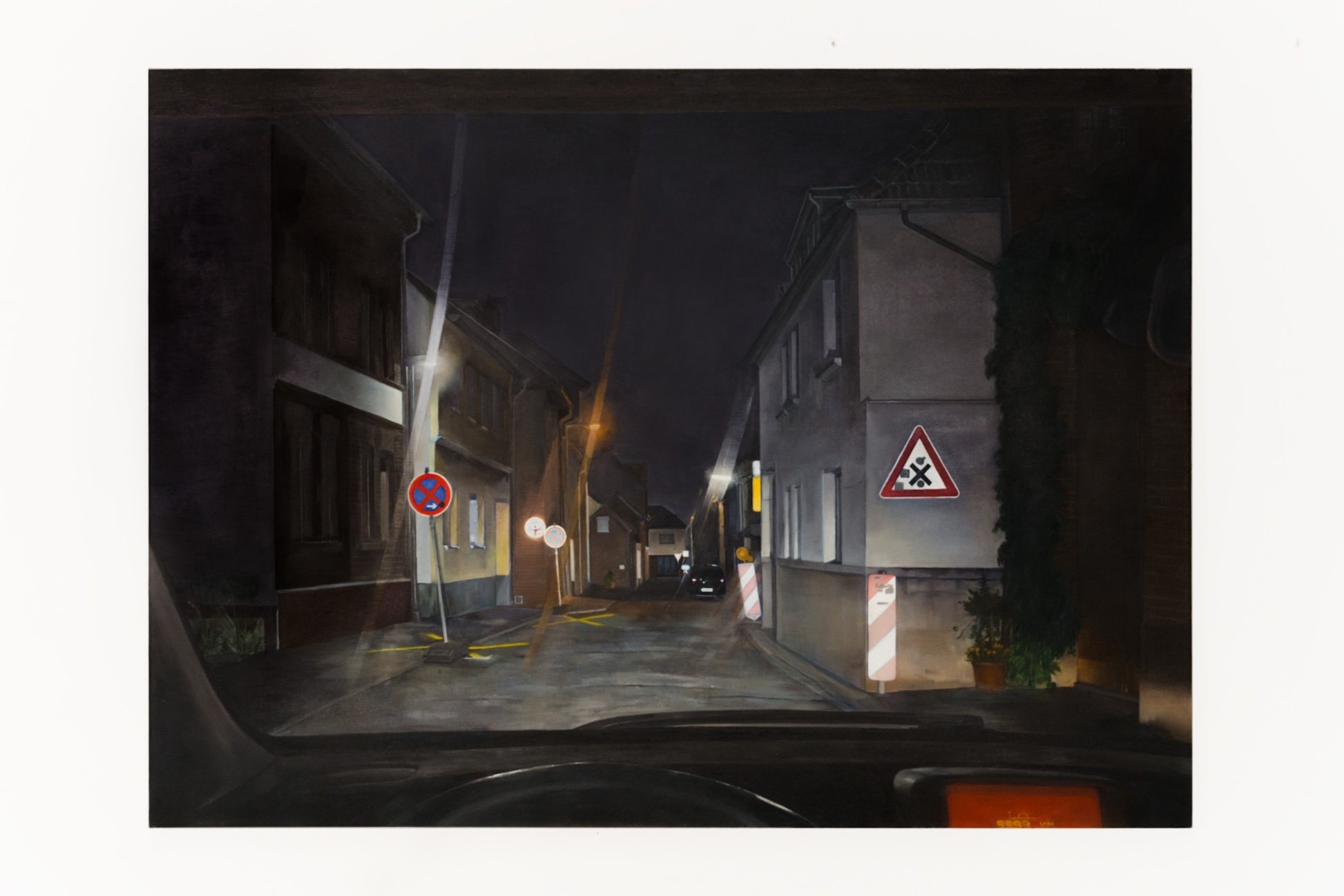 It’s darkest before the sun rises, Öl auf Leinwand, 115 x 75 cm, 2023