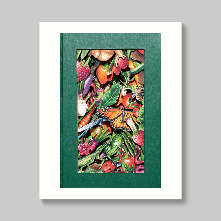 In The Garden Tunnel Book Print