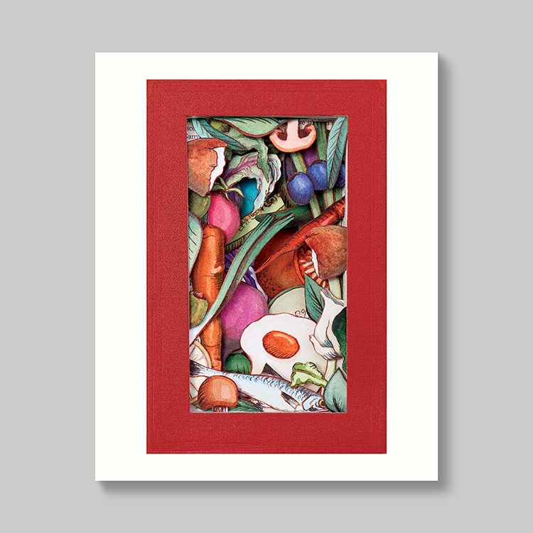 In the Kitchen Tunnel Book Print