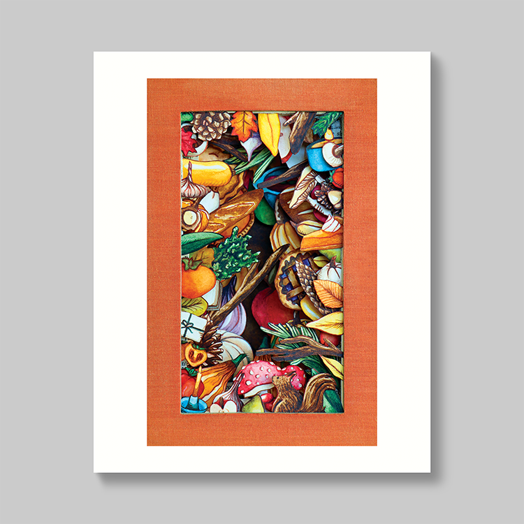 Harvest Tunnel Book Print