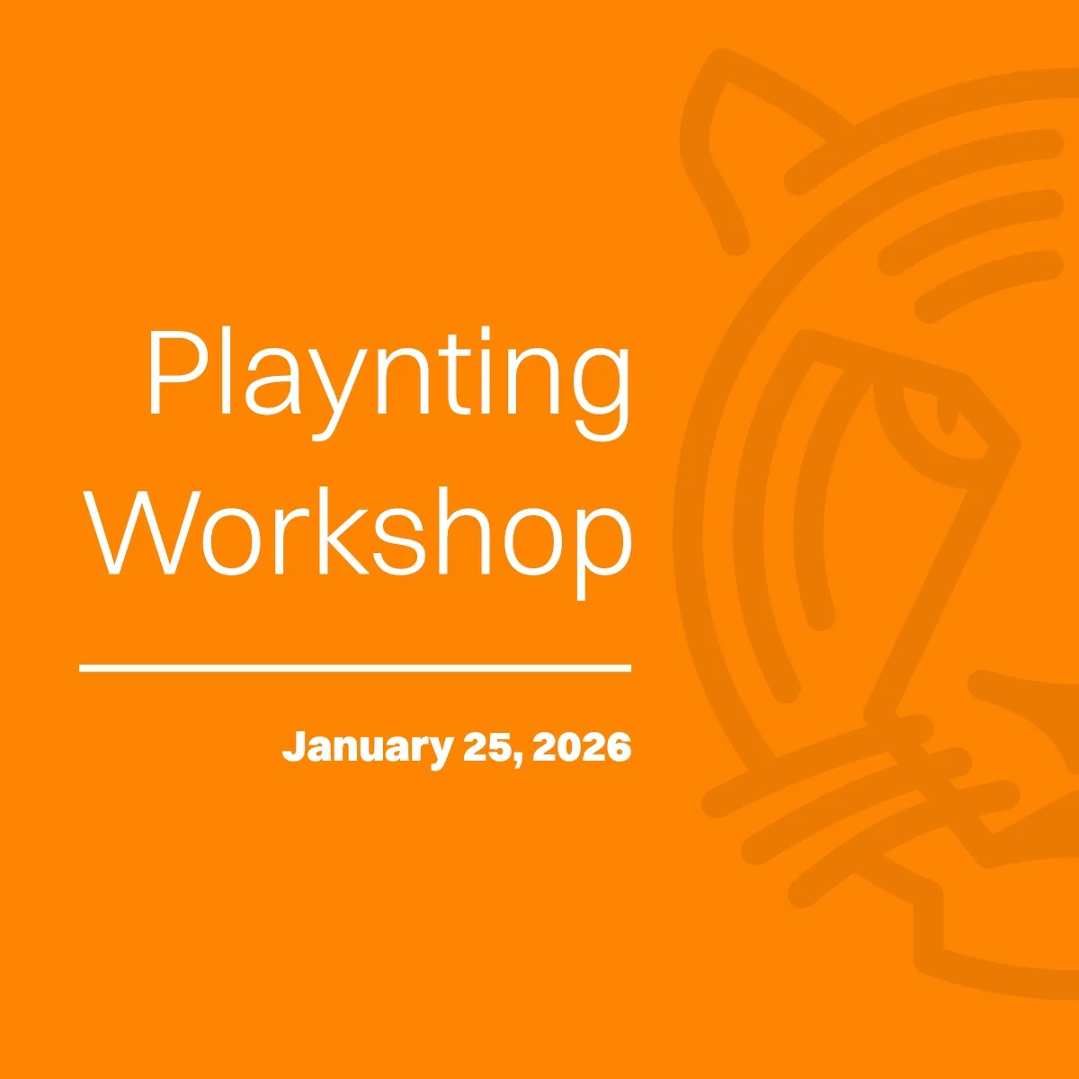 Playnting Workshop | Jan 25