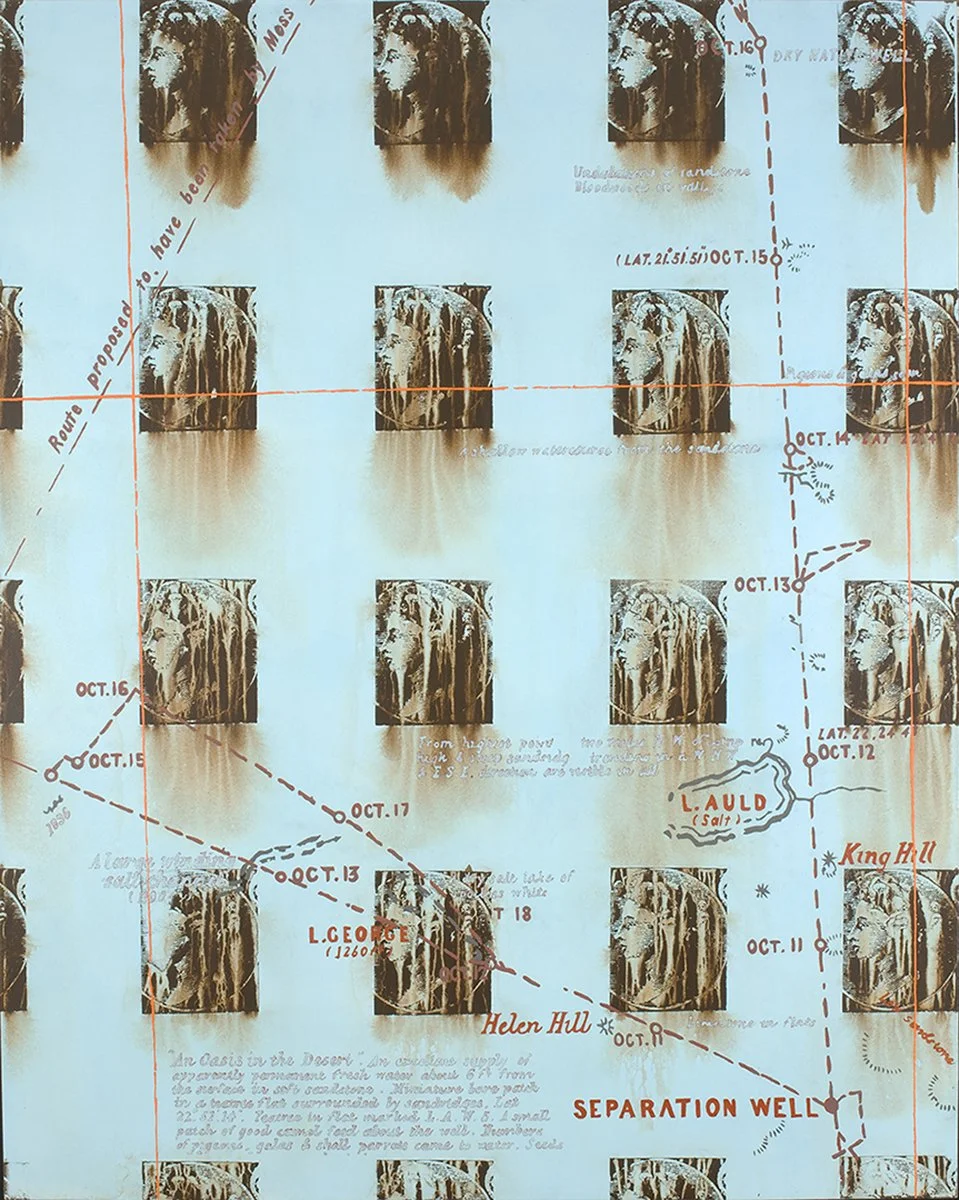 'Separation Well' 2002 [200 x 165 cm]