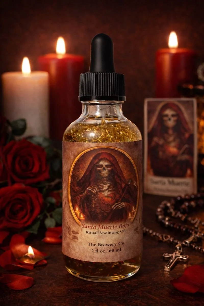 Santa Muerte Roja Valentines Edition Oil