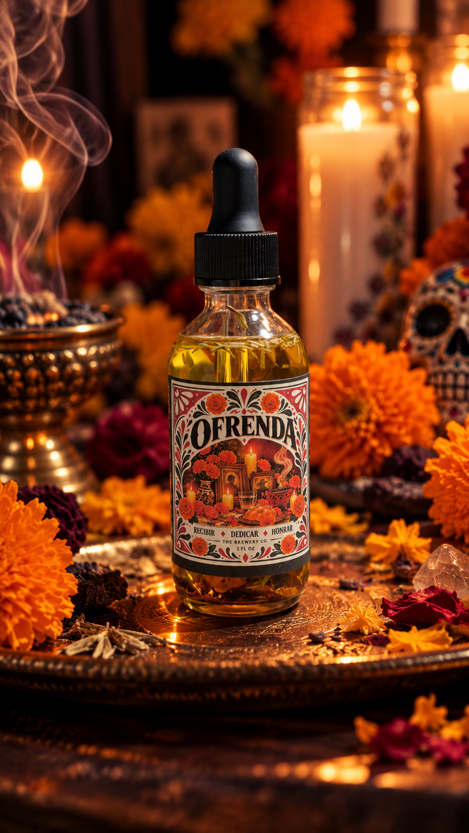 Ofrenda — Sacred Space, Protection & Hospitality Ritual Oil