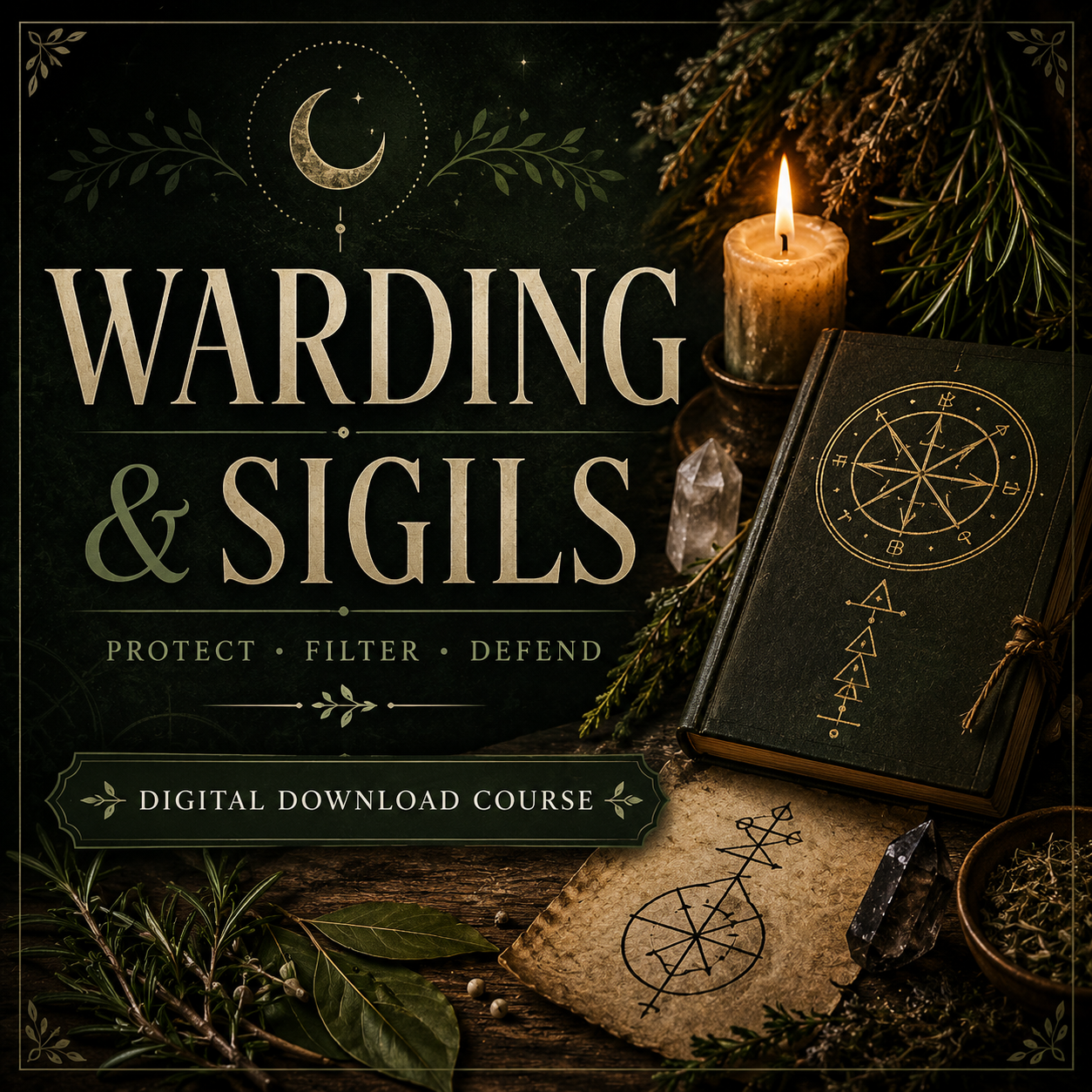 Warding & Spiritual Protection Course (Digital Download)