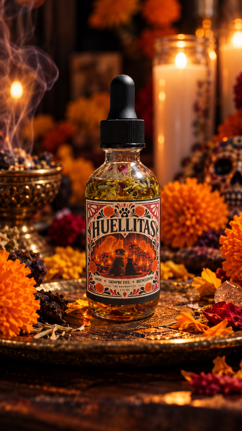 Huellitas — Beloved Animals & Remembrance Ritual Oil