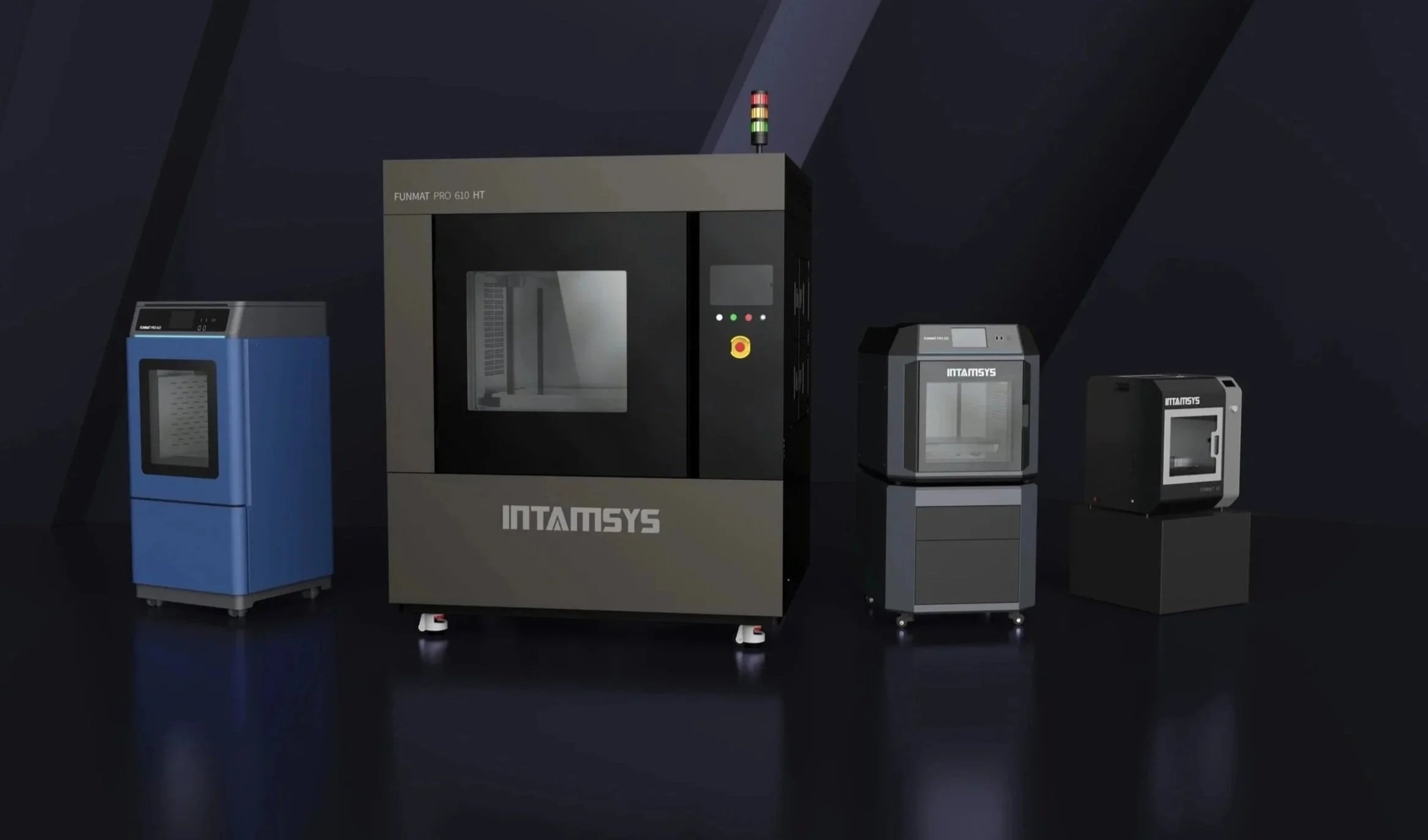 Intamsys FUNMAT PRO FDM, FFF 3d printers.