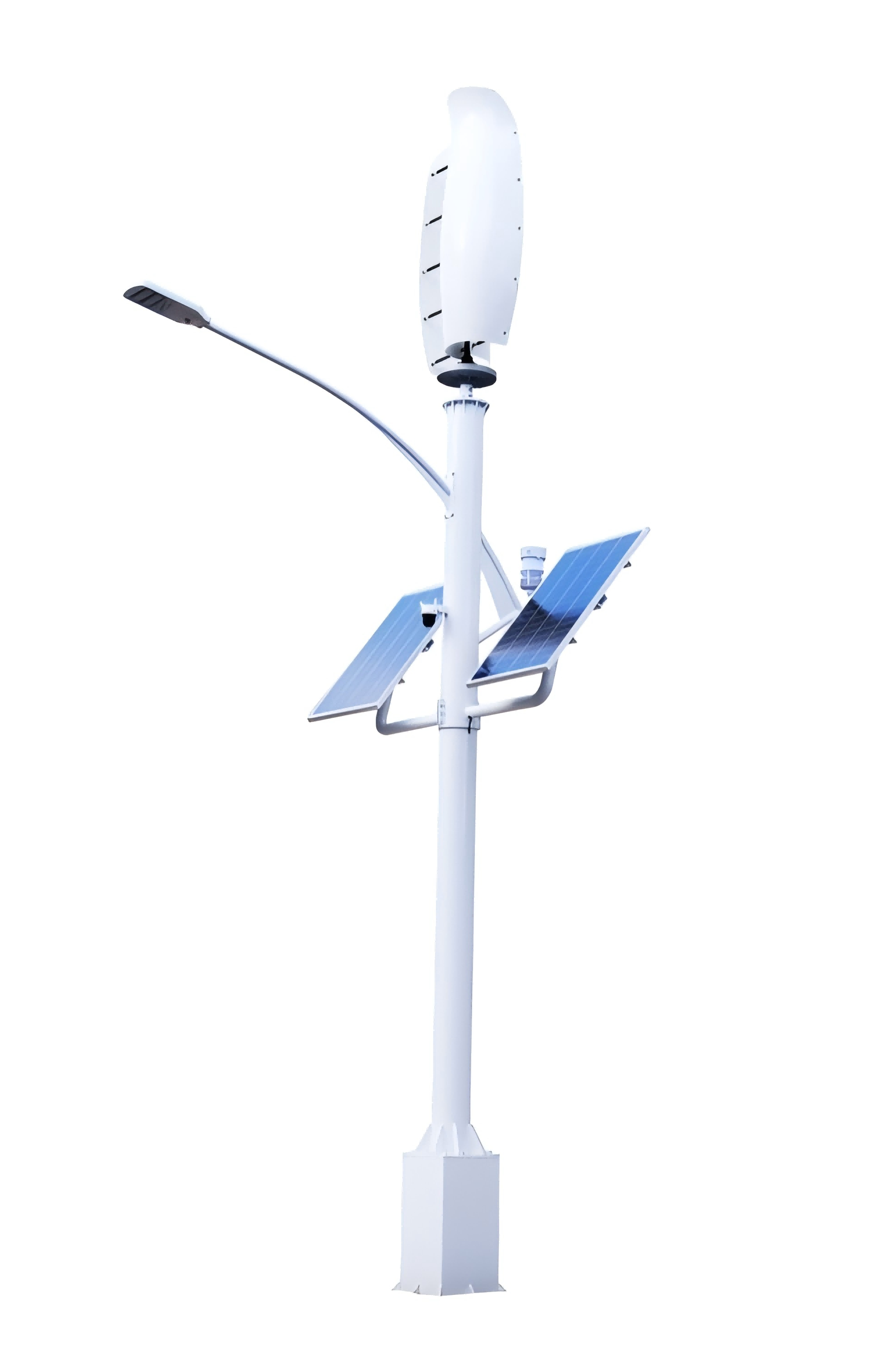 wind and solar light pole