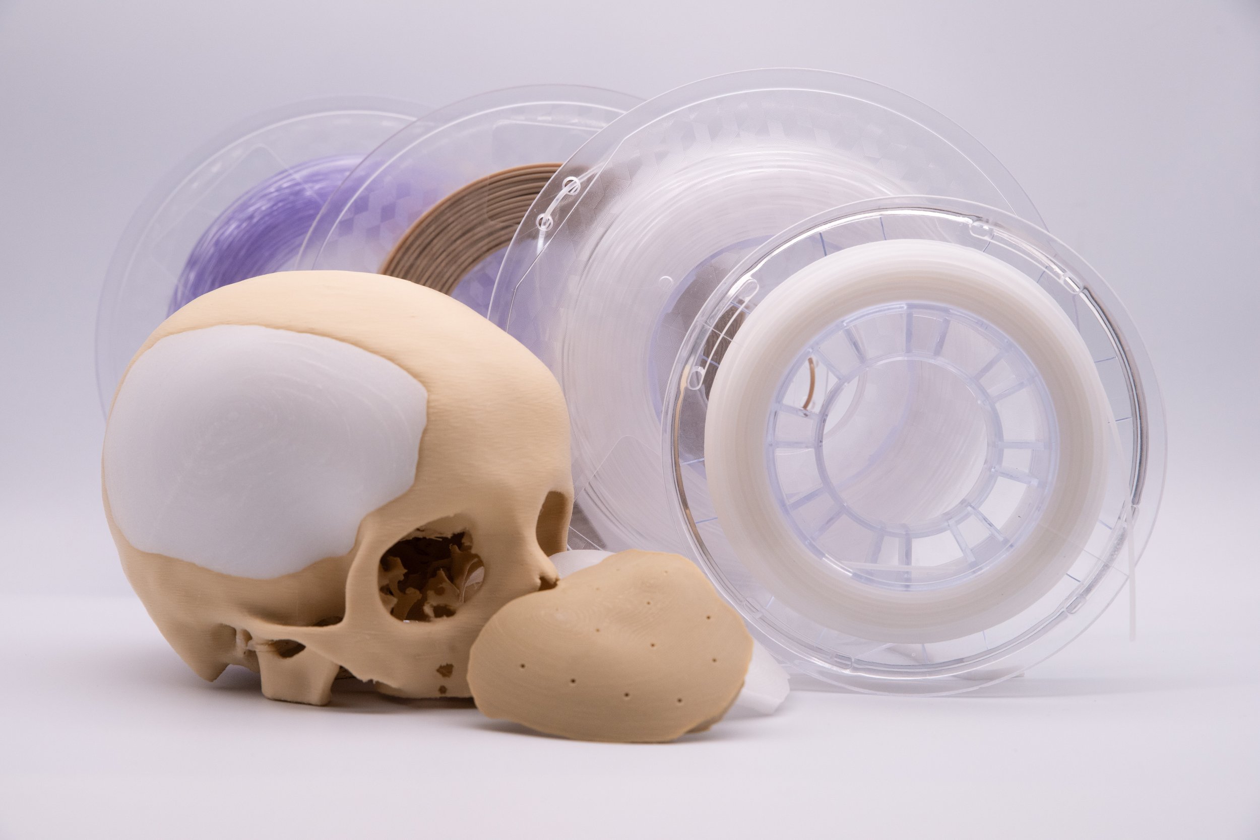 NOVUS Life Sciences medical grade 3d printing filaments.