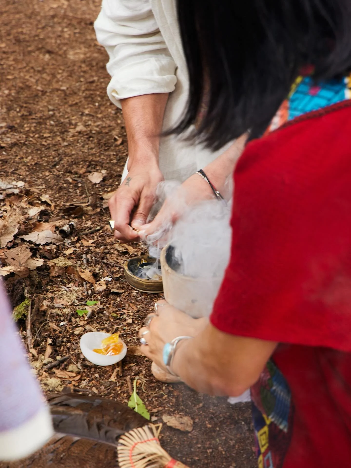 At The Thyme, ritual is how we remember. Through ceremony — sweat lodge, cacao, sound, fire — we return to the pulse beneath the noise. Each gathering becomes an offering: to the land that holds us, to the ancestors who guide us, to the c