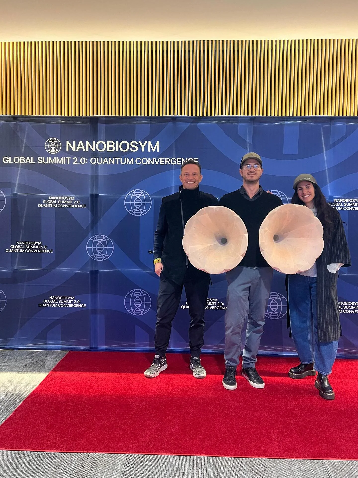 Last week, we brought our @a.for.ara sound system to MIT, joining the Nanobiosym Global Summit 2.0: Quantum Convergence—a gathering where science, technology, and consciousness came into conversation.
In partnership with Nada Das, we offered a