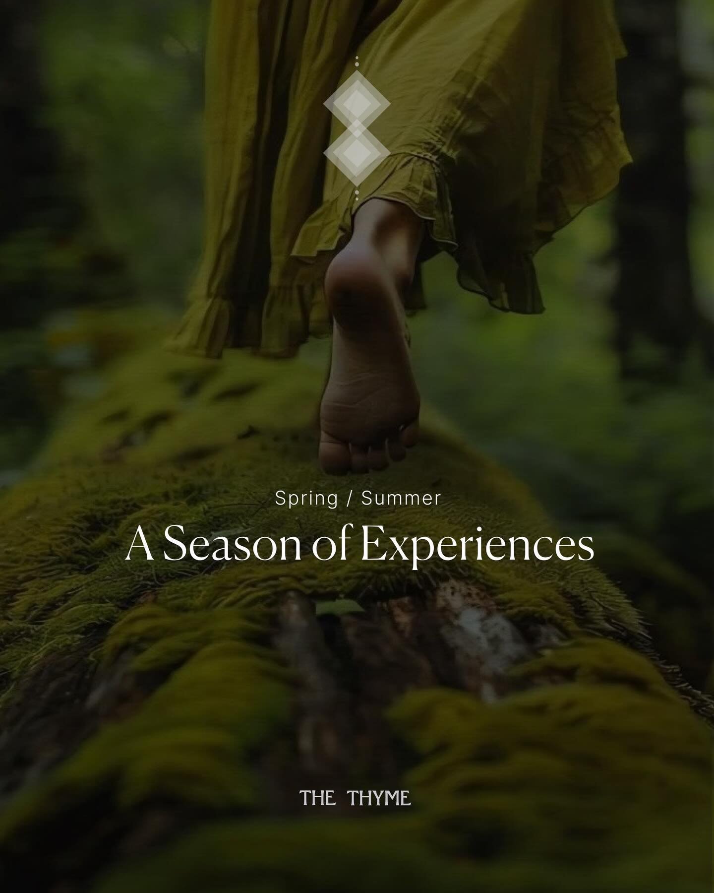 Spring/Summer Thyme brings an exciting season of new experiences. We hope to see you soon ✨. 

Link in bio, overview in carousel. 

Resonance feat. Garth Stevenson  4/10 &ndash; 12

The Wild Rest women&rsquo;s retreat  5/8 &ndash; 10

Nākaloka Dreams